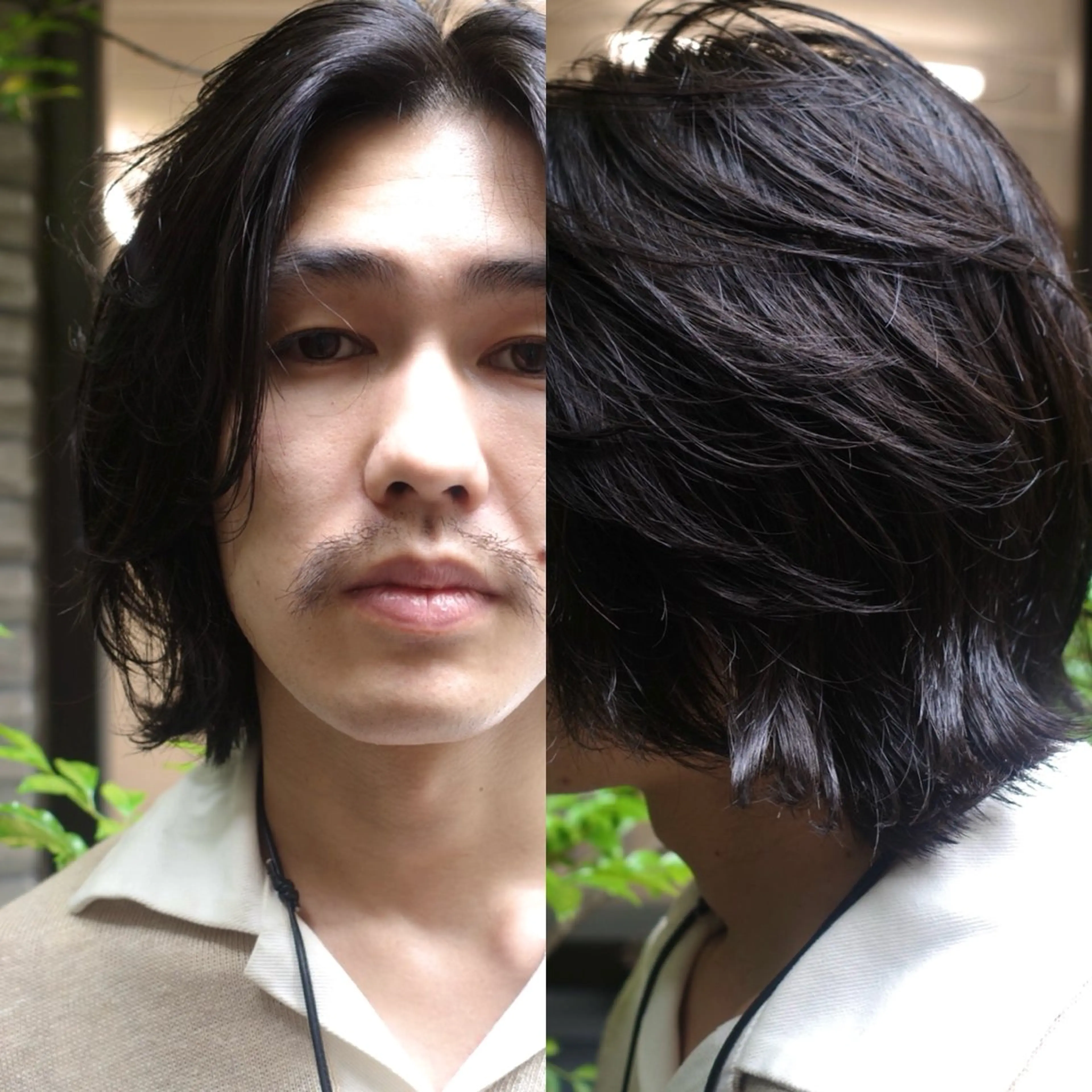 メンズ メンズウルフカット ウルフカット カット パーマ メンズショート　原宿 渋谷　masakiのヘアスタイル