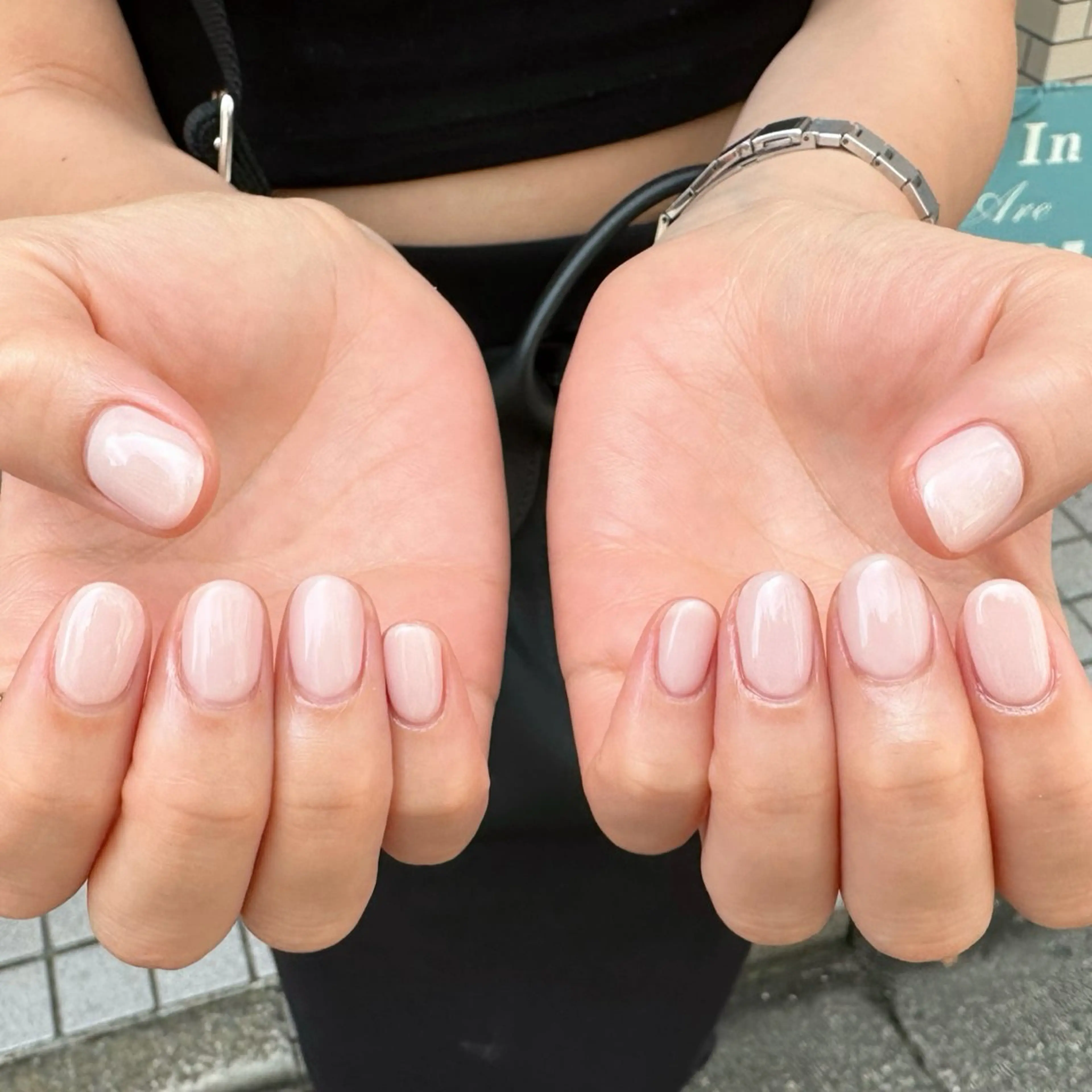 ネイル ワンカラーネイル erinca nail所属・圦本 有紀のネイルデザイン