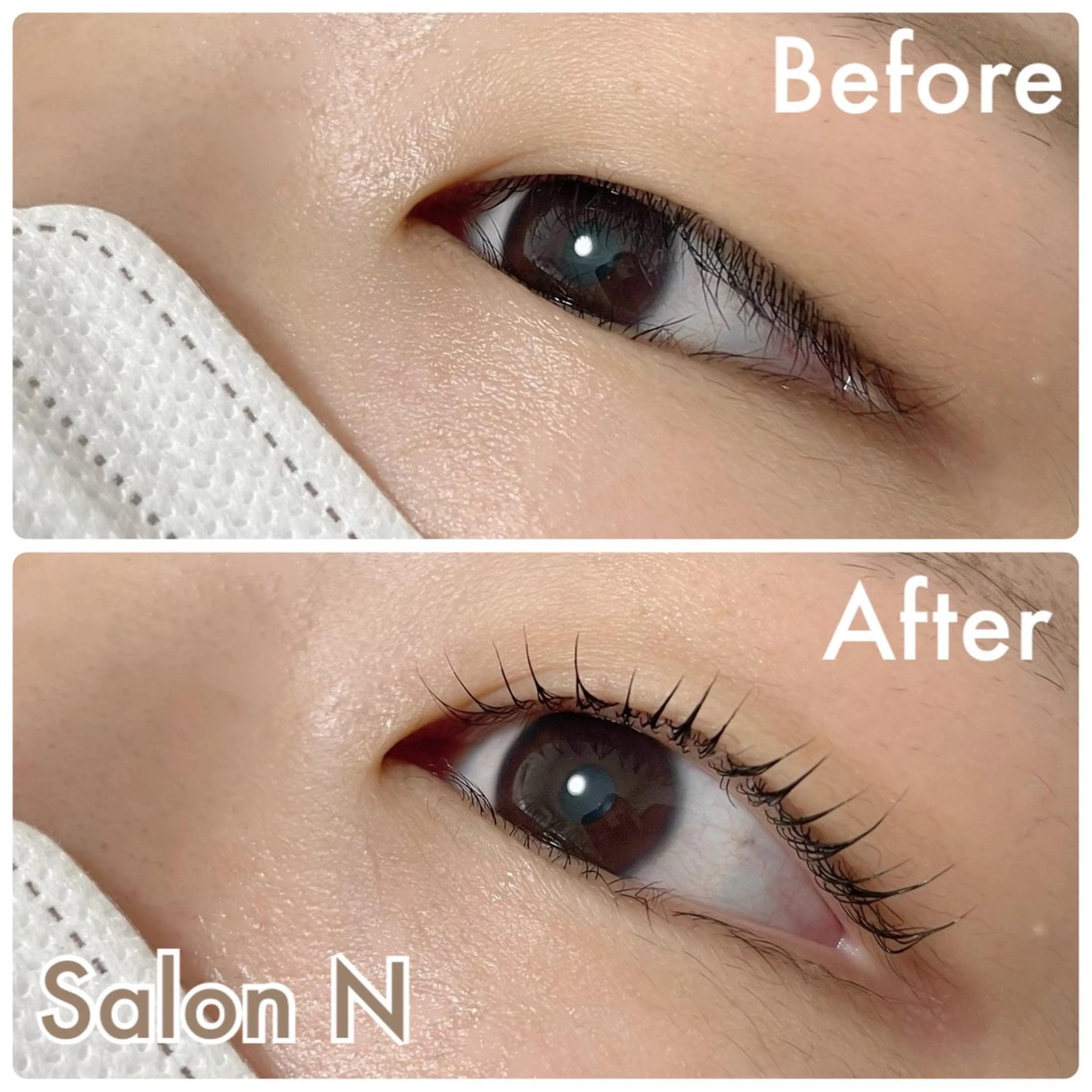 マツエク・マツパ まつげパーマ 一重×まつ毛パーマ Lash  Lift Salon Nのマツエク・マツパデザイン
