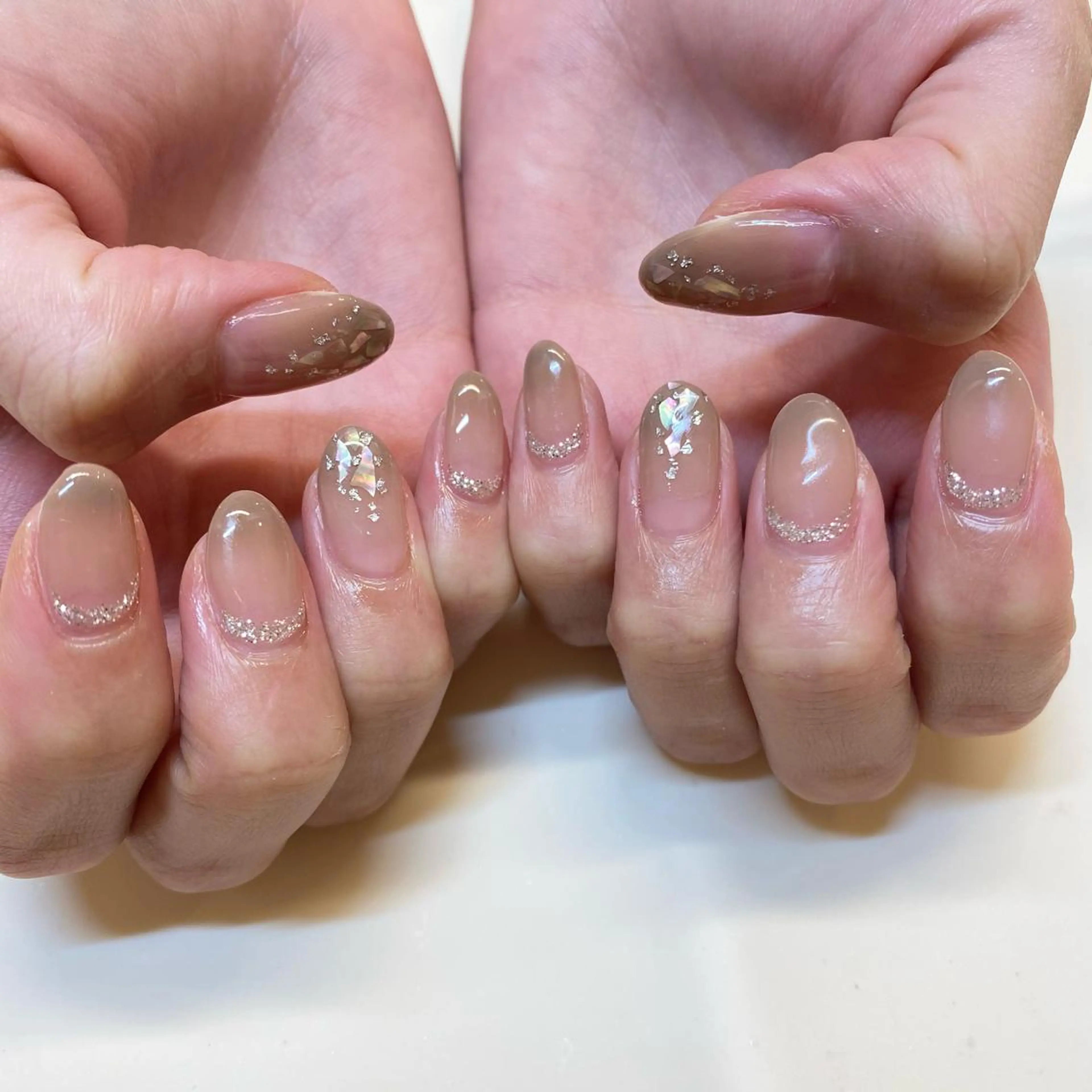 ネイル ハンドネイル 藤原 みゆのネイルデザイン