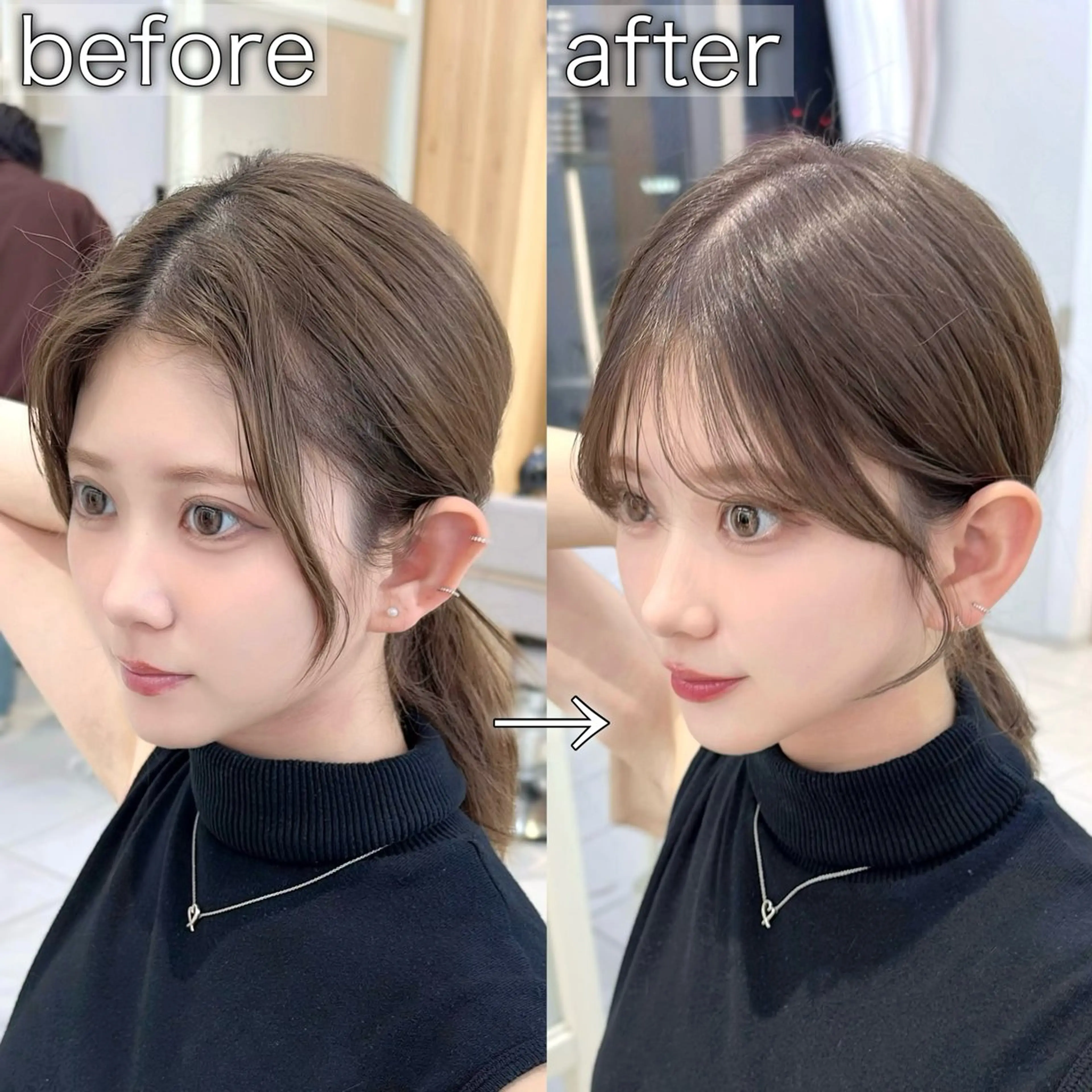 ミディアム ケアカラー 似合わせカット トリートメント カット 市原 大翼のヘアスタイル