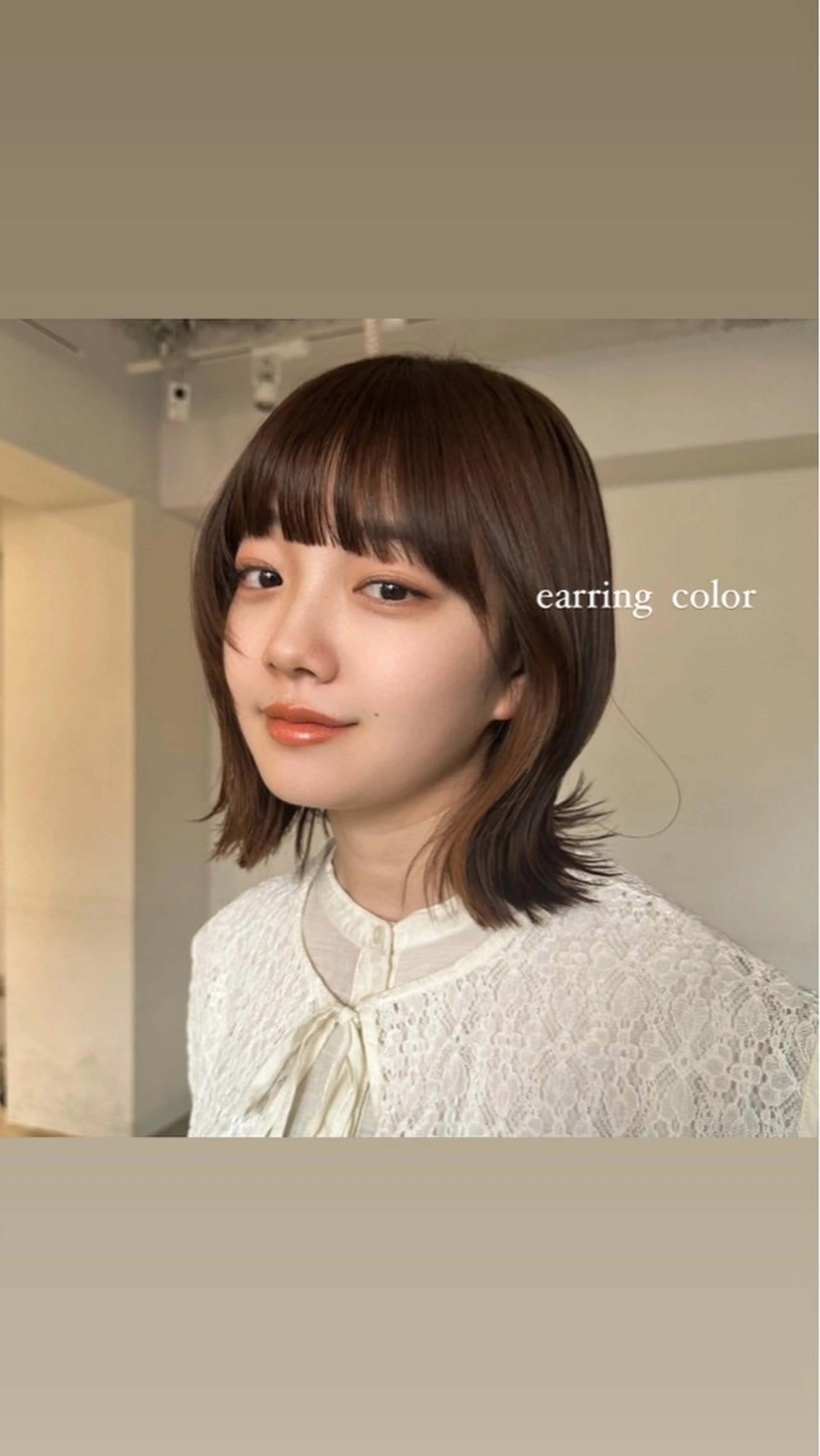 カラー Haruka 🌸暖色カラーのヘアスタイル