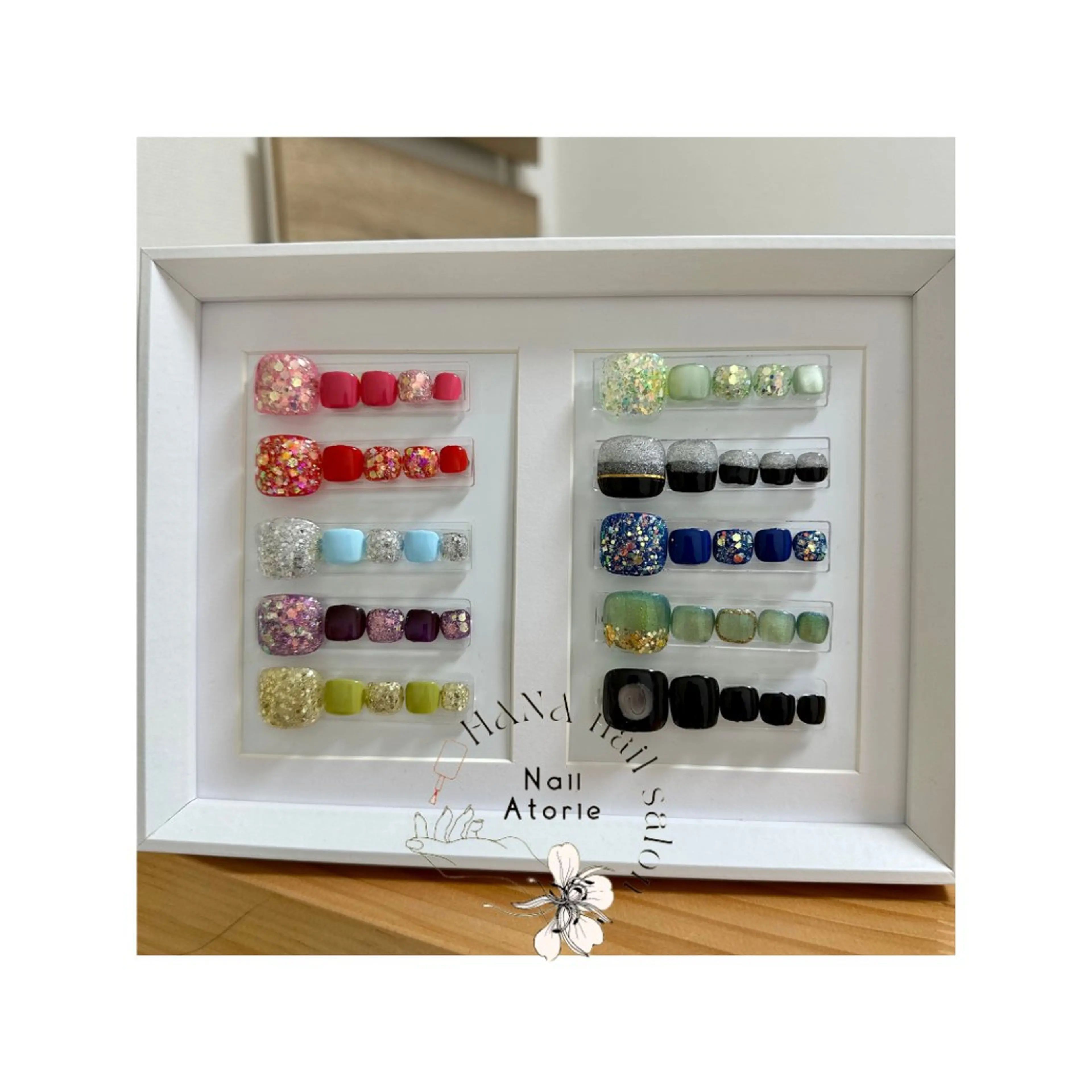 ネイル フットネイル HaNA 　nail salonのネイルデザイン