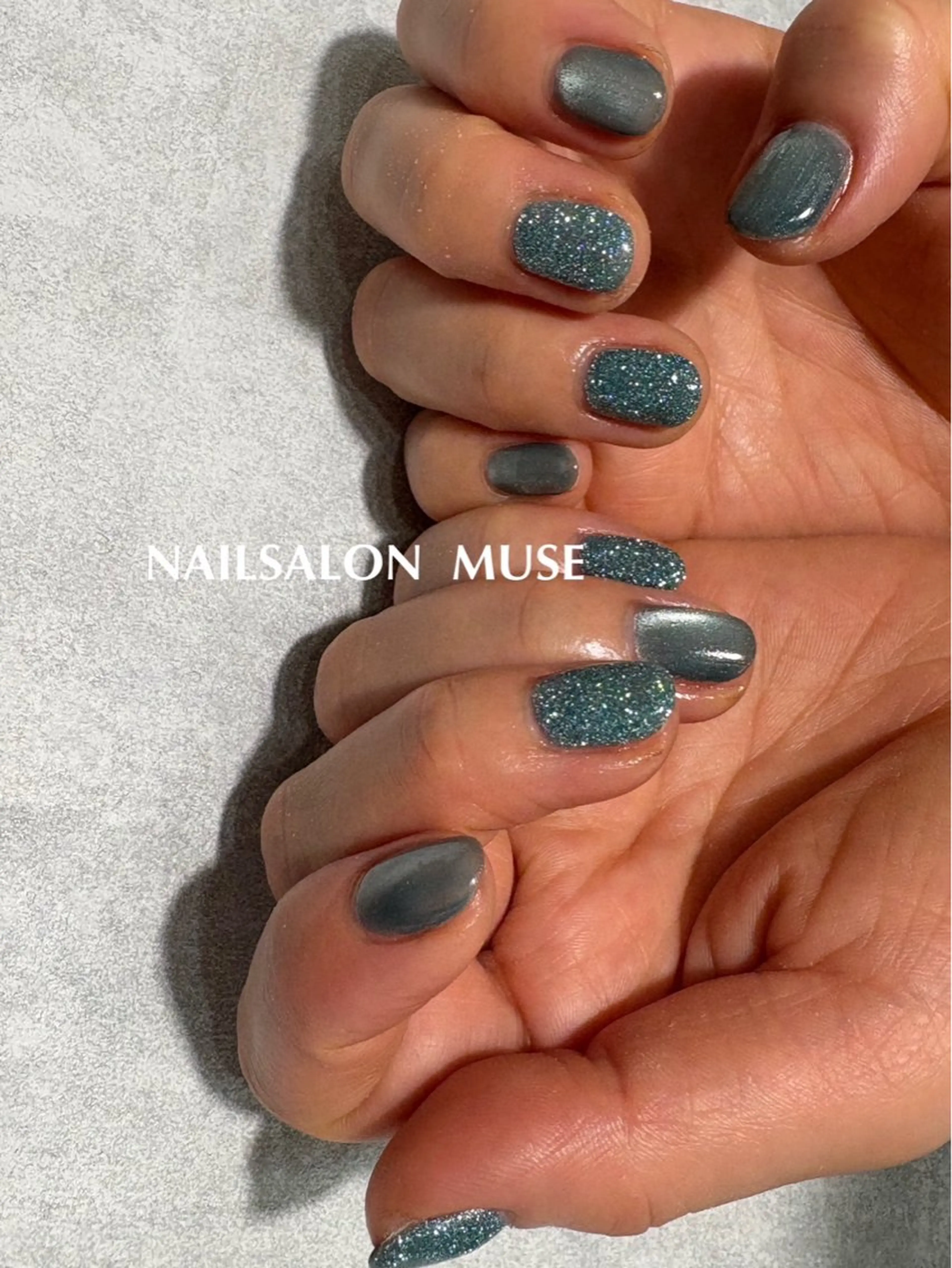 ネイル フラッシュネイル マグネットネイル ハンドネイル Nail Salon MUSE    Aiのネイルデザイン
