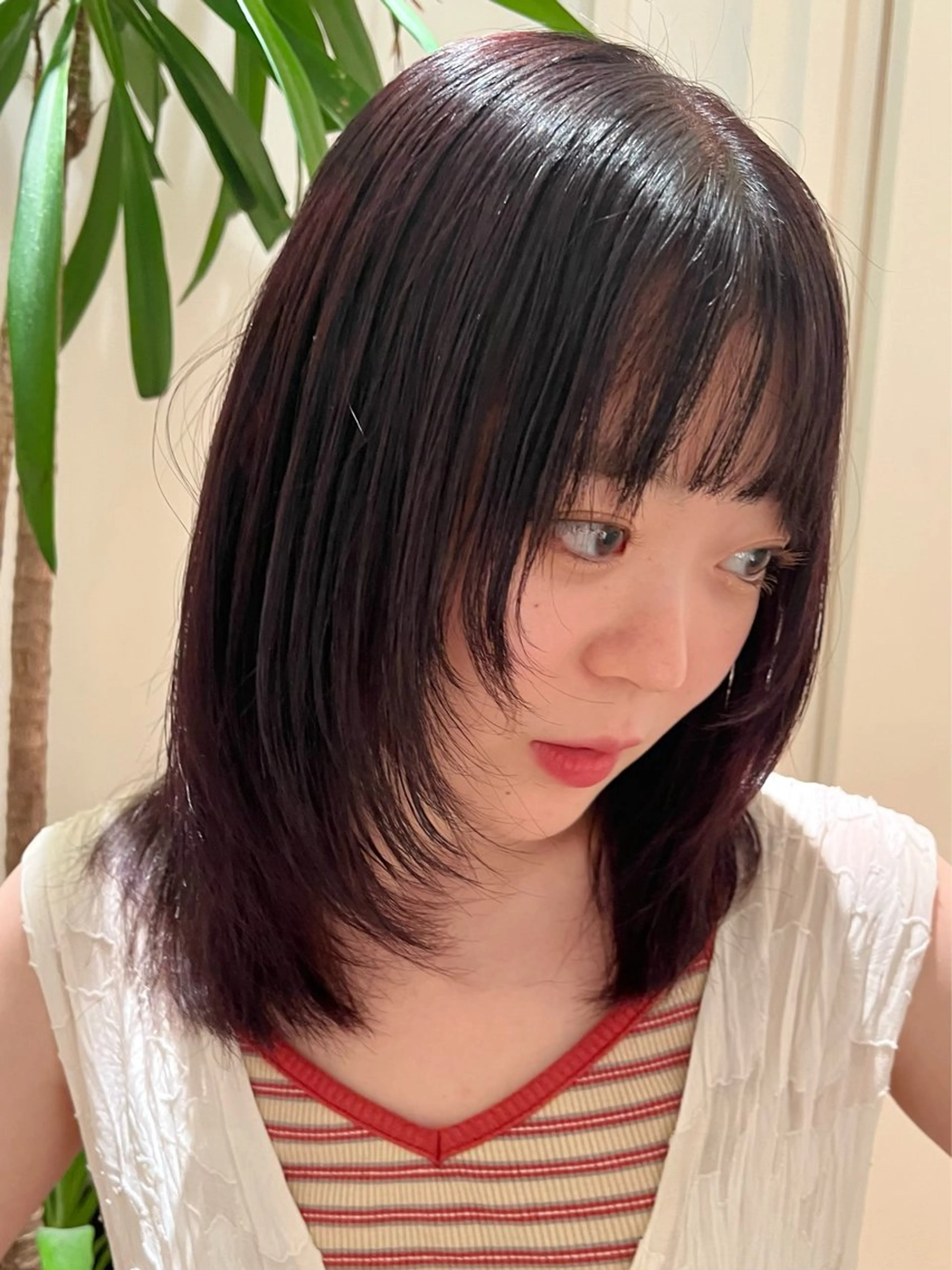 ミディアム tricca所属・レイヤーカット/ ショウゴのヘアスタイル