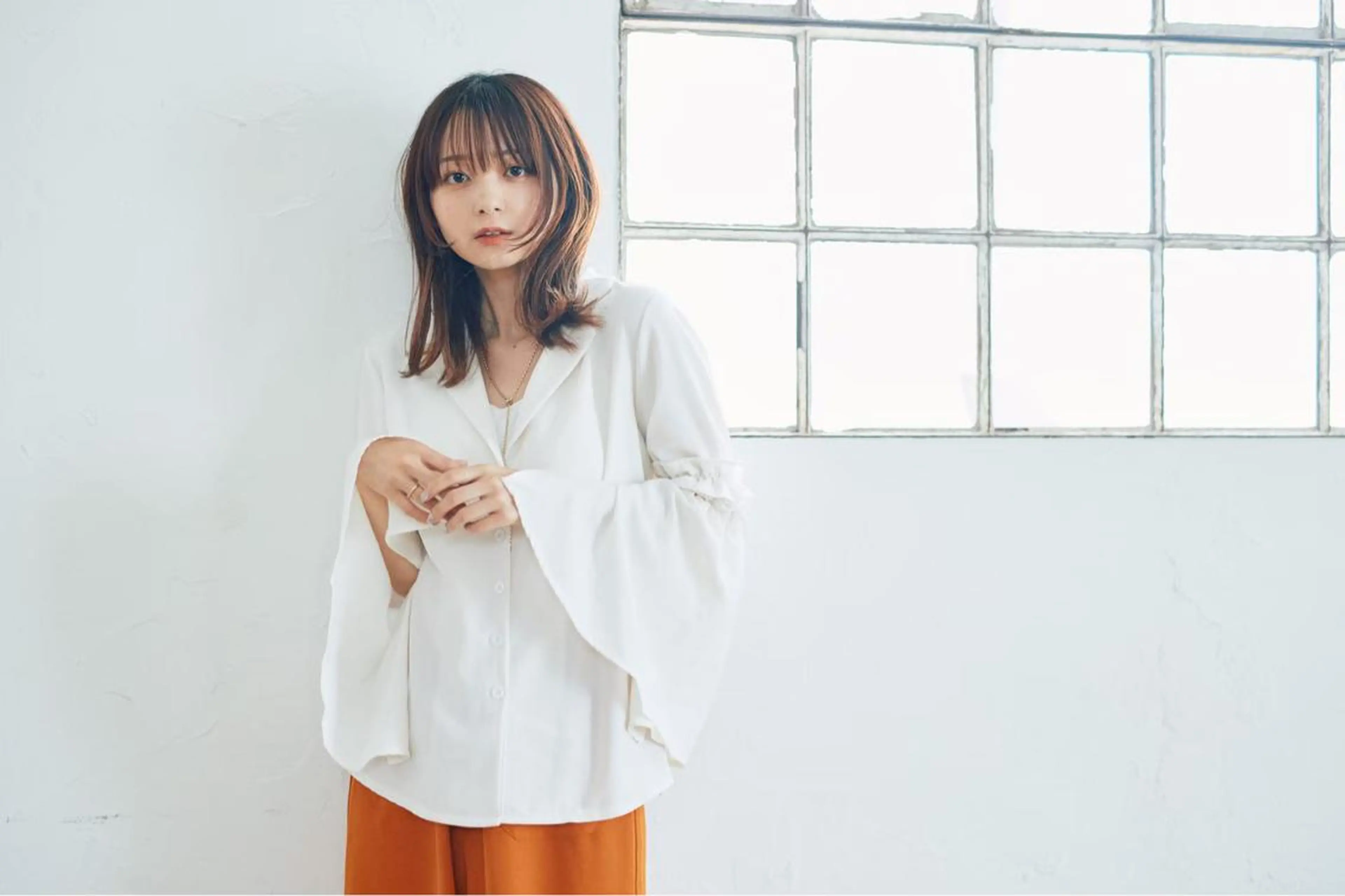セミロング 縮毛矯正/髪質改善 斉藤春のヘアスタイル