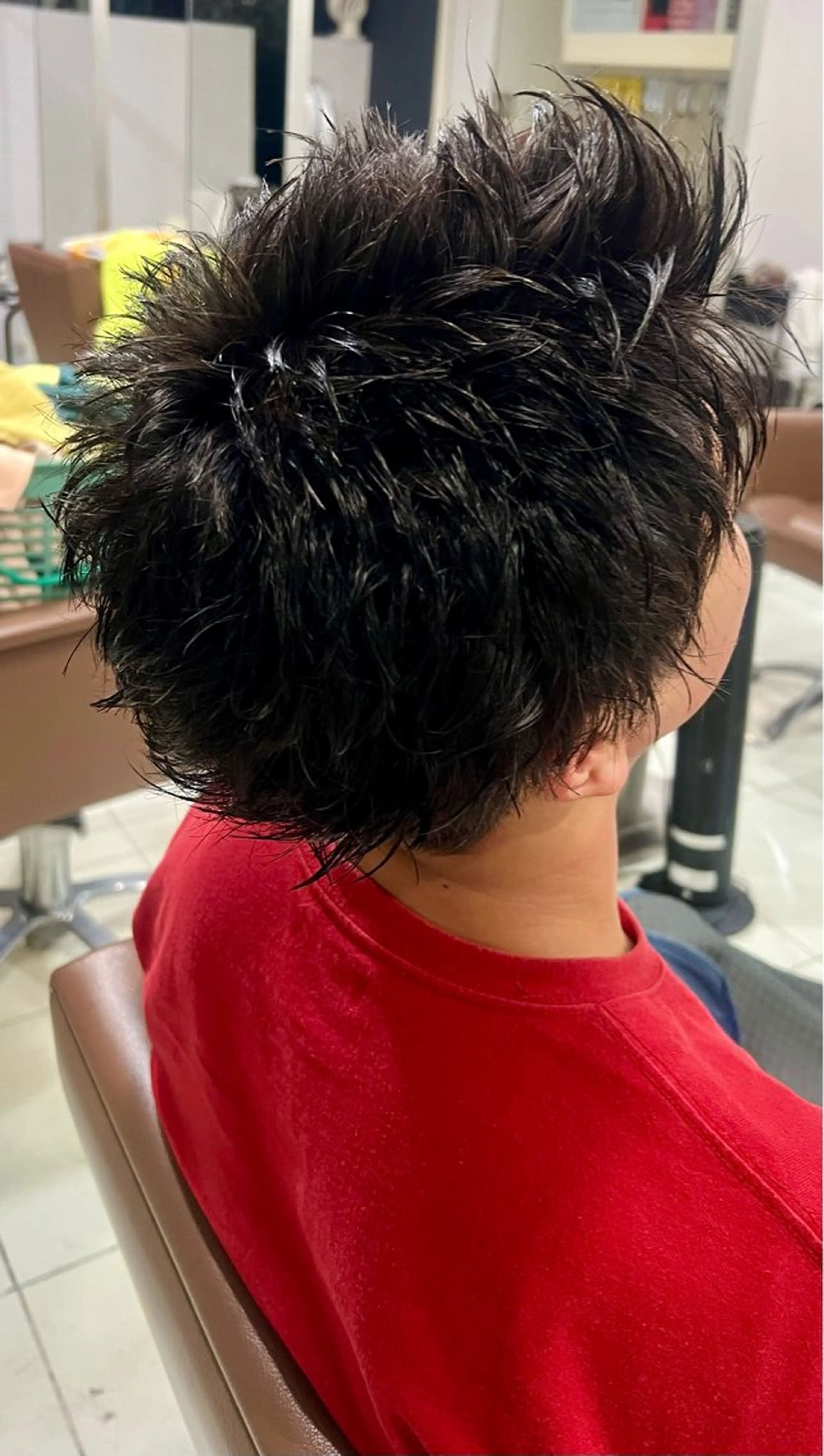 カット （メンズショート、ミディアム、ロング等）の写真