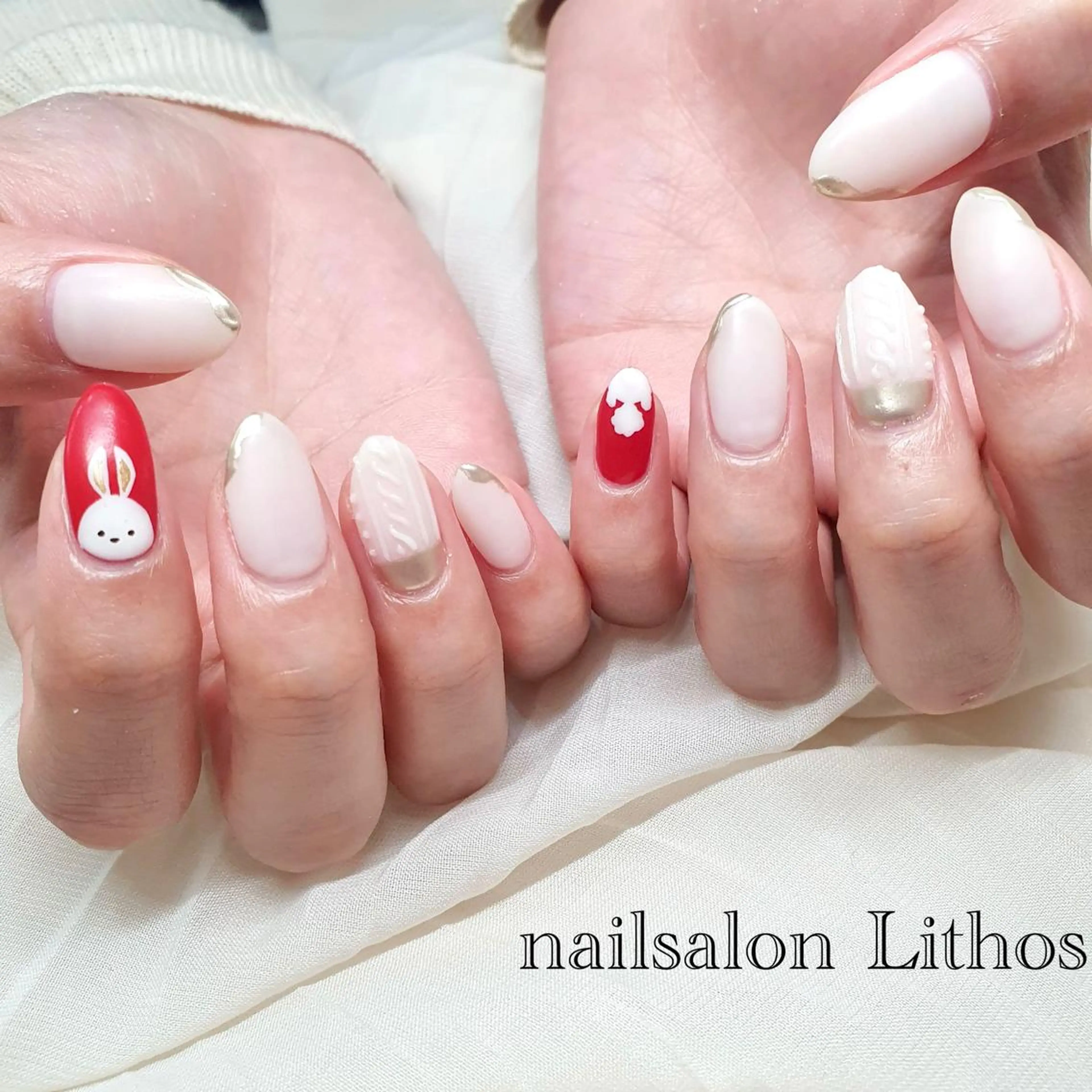 ネイル ハンドネイル nailsalon Lithos所属・nailsalon Recontreのネイルデザイン