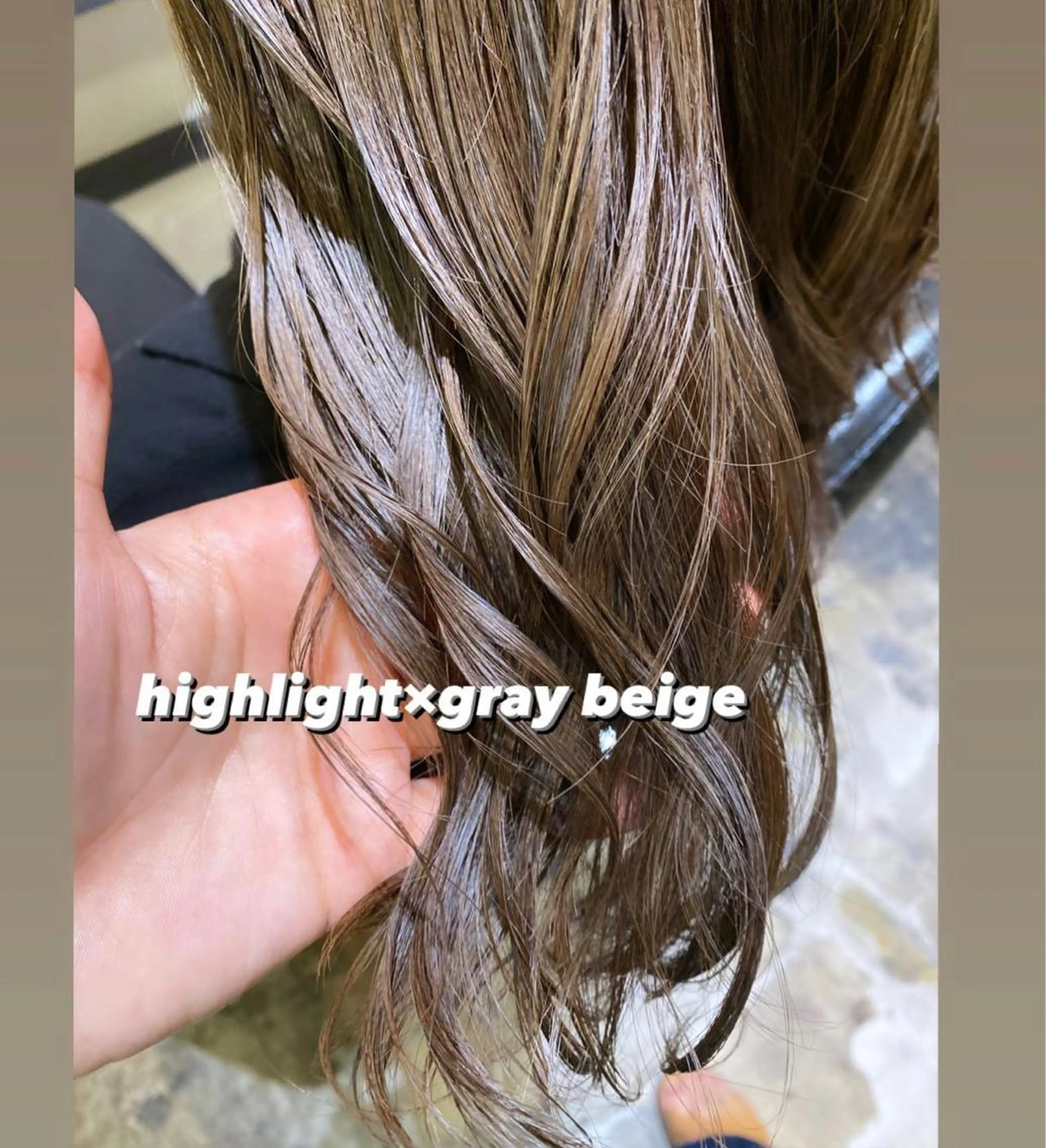 セミロング カラー TRUCK トラックのヘアスタイル