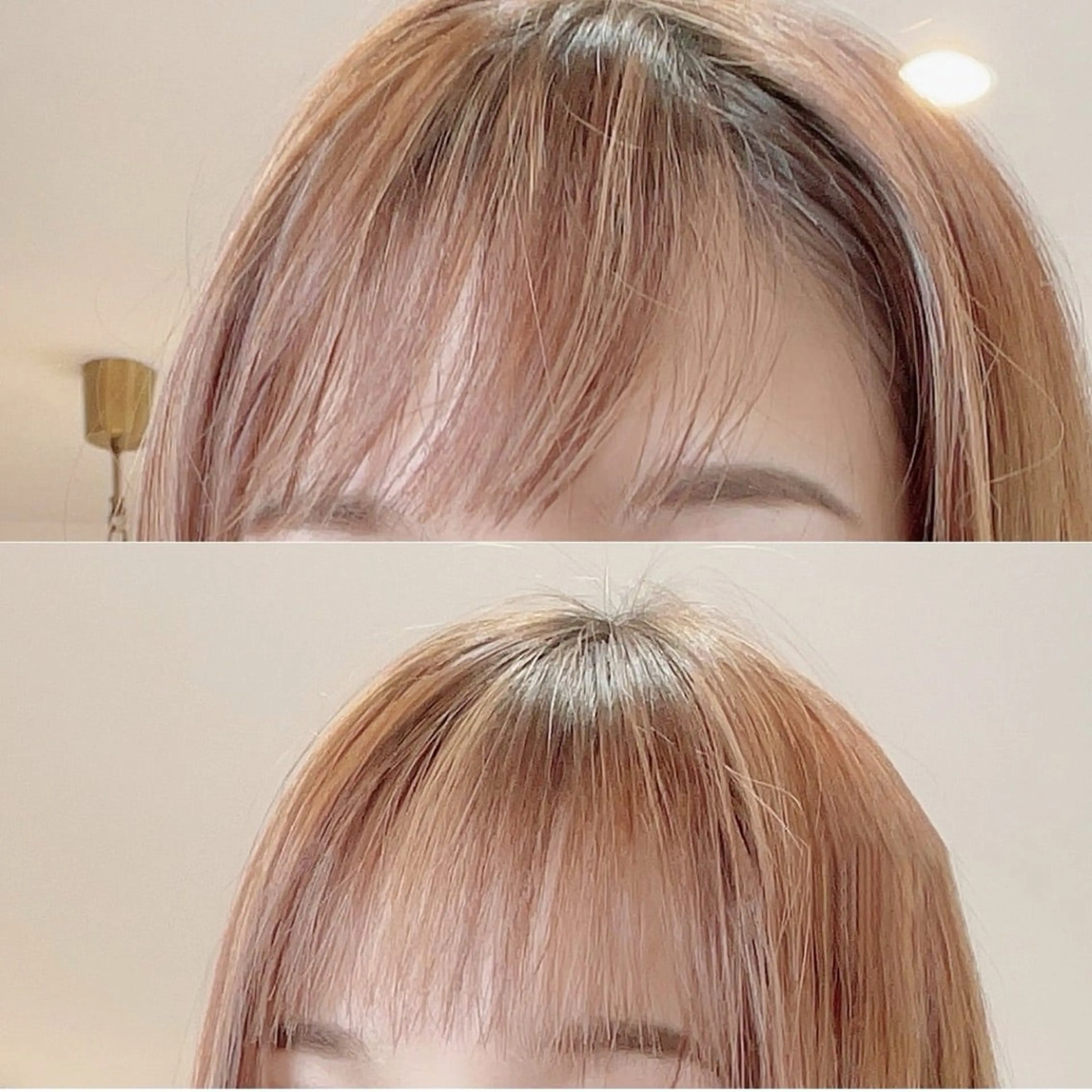 【部分矯正】前髪＋顔まわりの写真