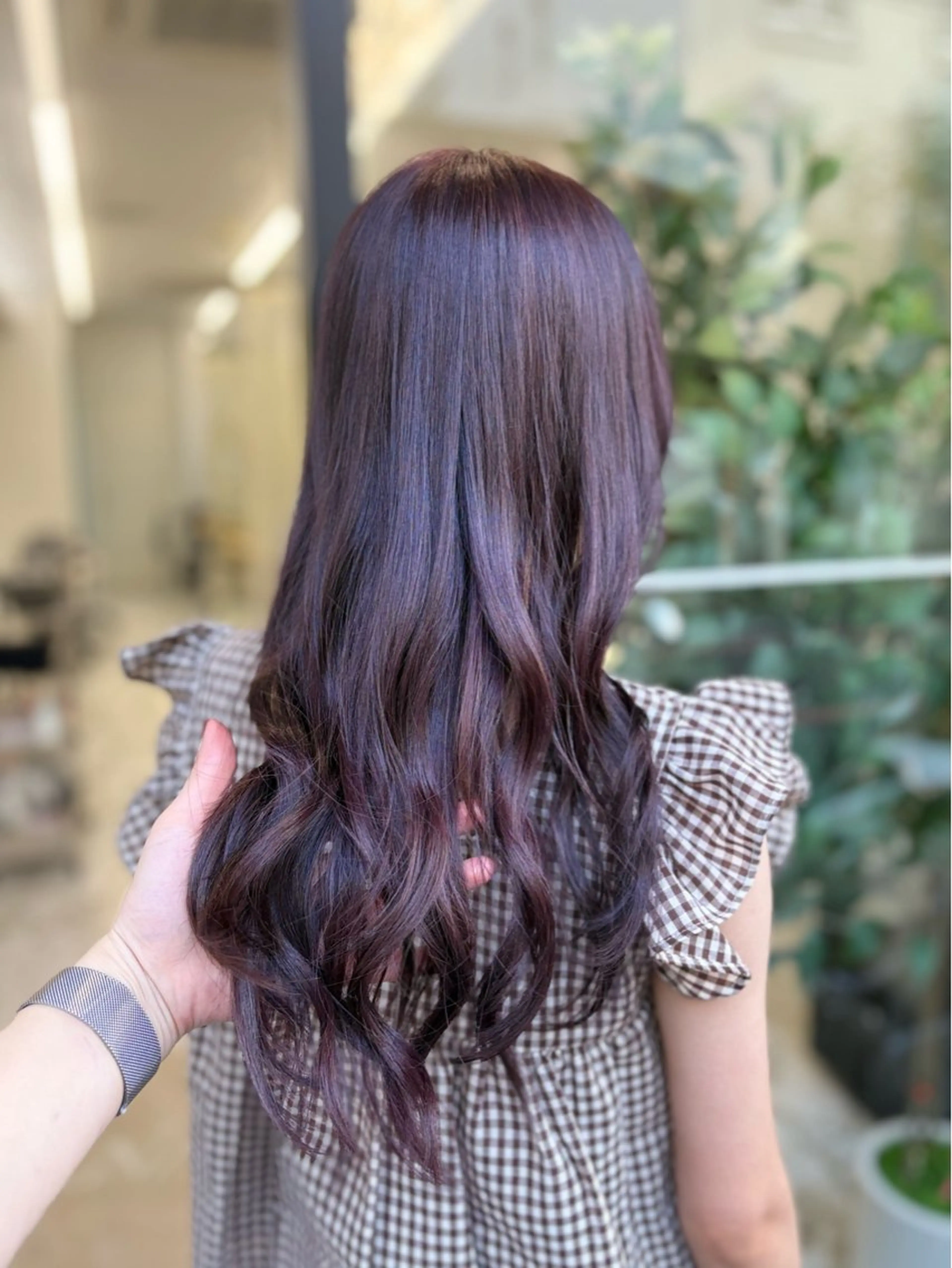 ロング ヘアカラー NANA所属・ブリーチ/ニュアンス カラーHarunaのヘアスタイル