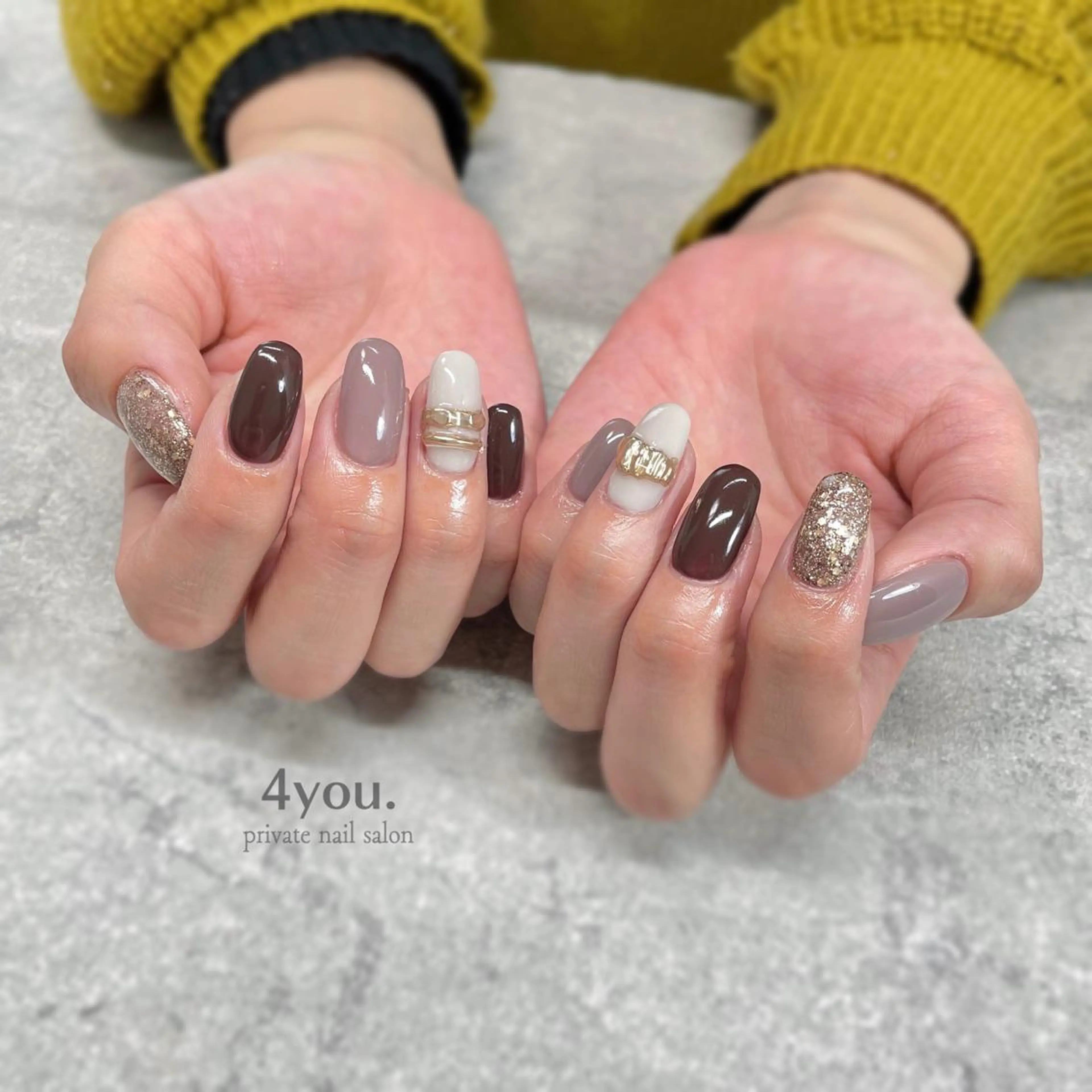 ネイル nail salon ４ｙｏｕ．のネイルデザイン
