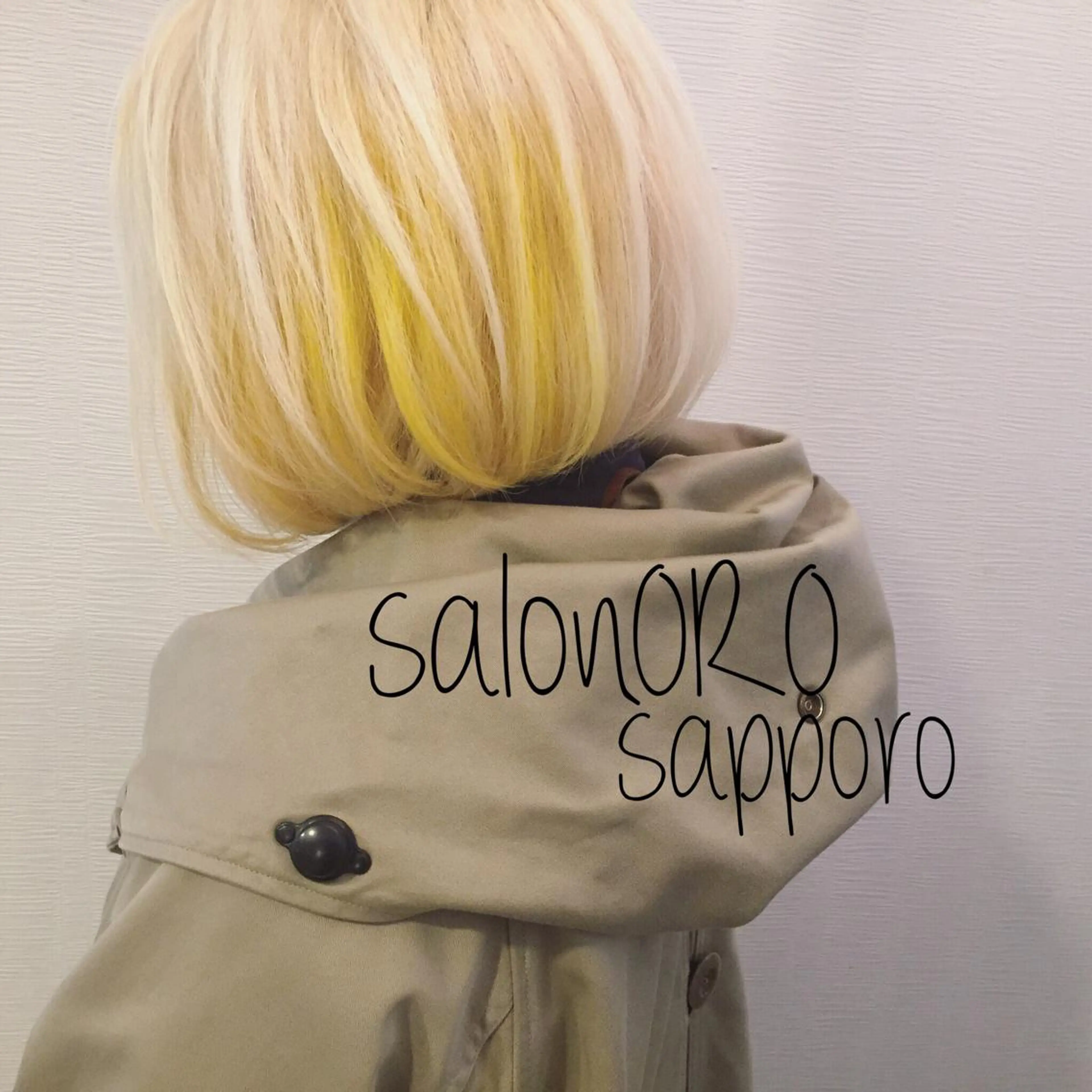 ショート カラー ブリーチ ダブルカラー イエローカラー トリートメント toiro by lien hair atelier所属・池田 真由美のヘアスタイル