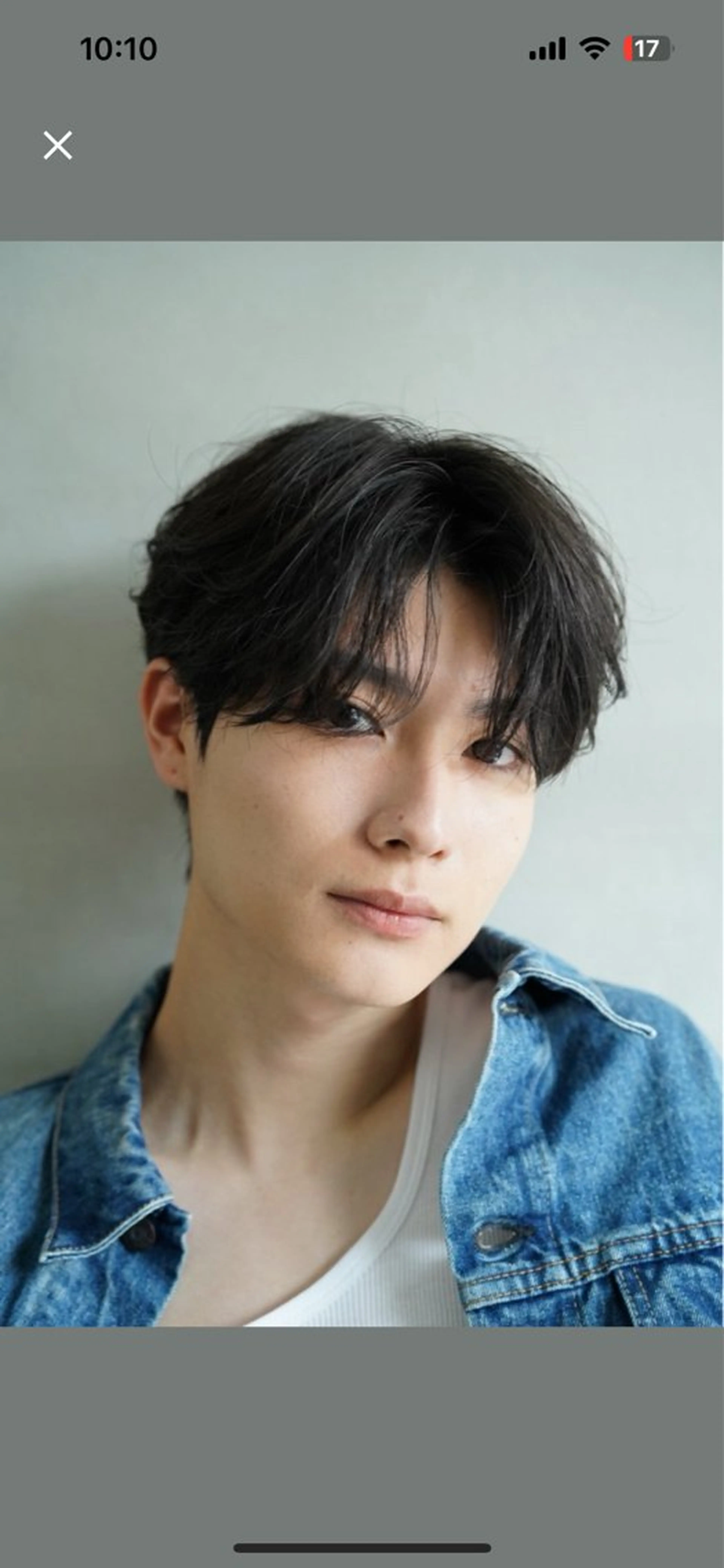 メンズ新規限定価格メニュー✨スタイリストカット+ニュアンスパーマの写真