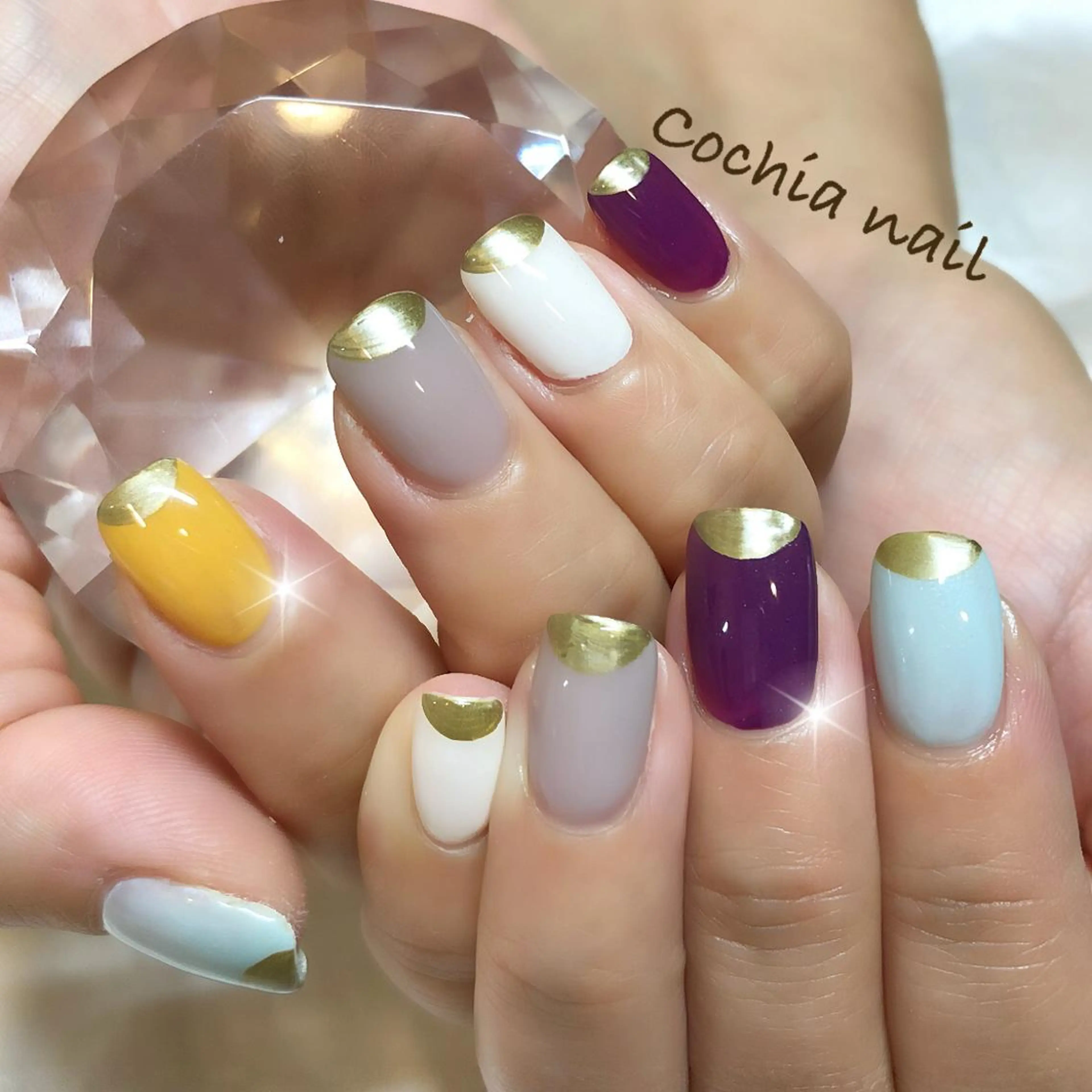 ネイル ハンドネイル ☆Cochia nail☆のネイルデザイン