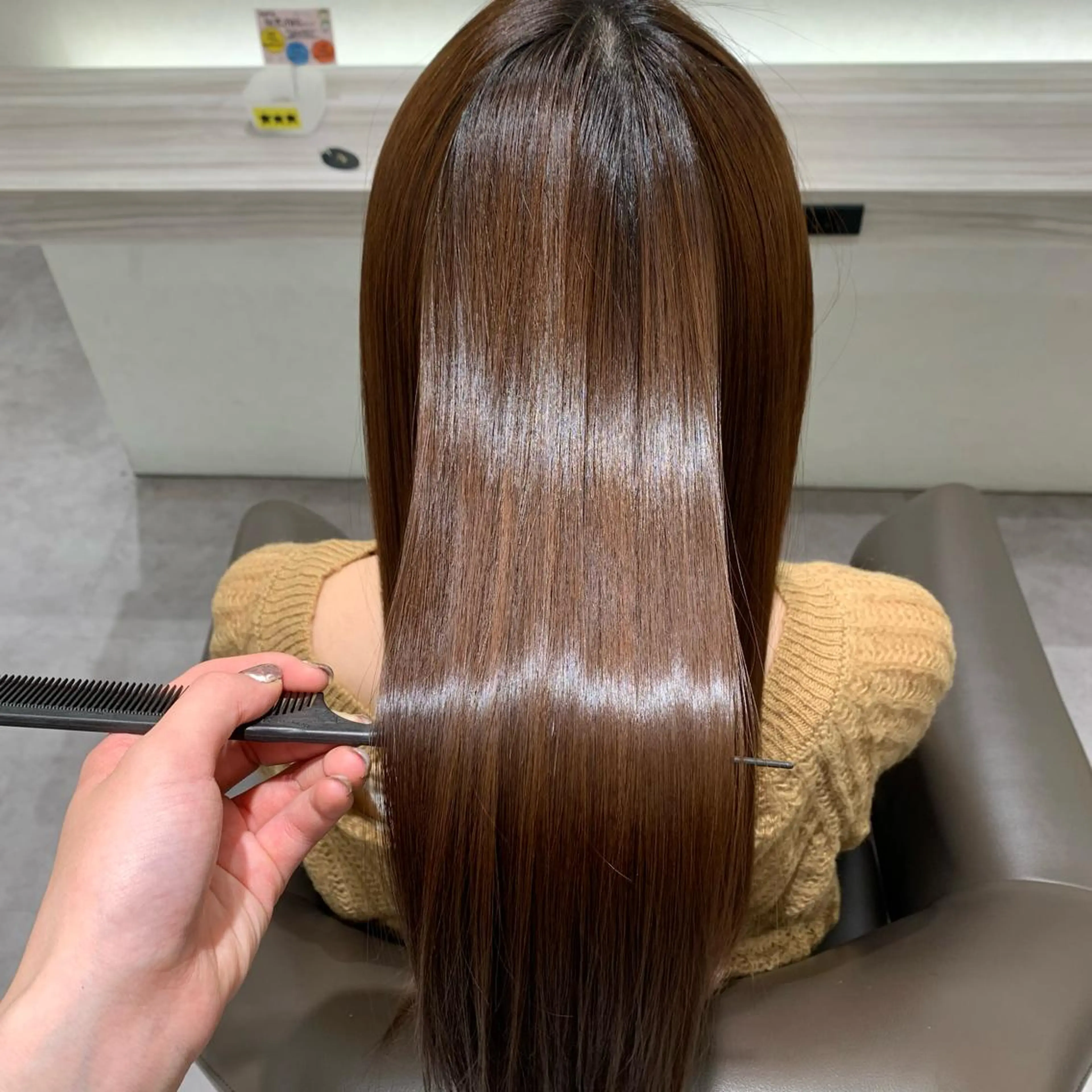 ロング トリートメント 宮下 志織のヘアスタイル
