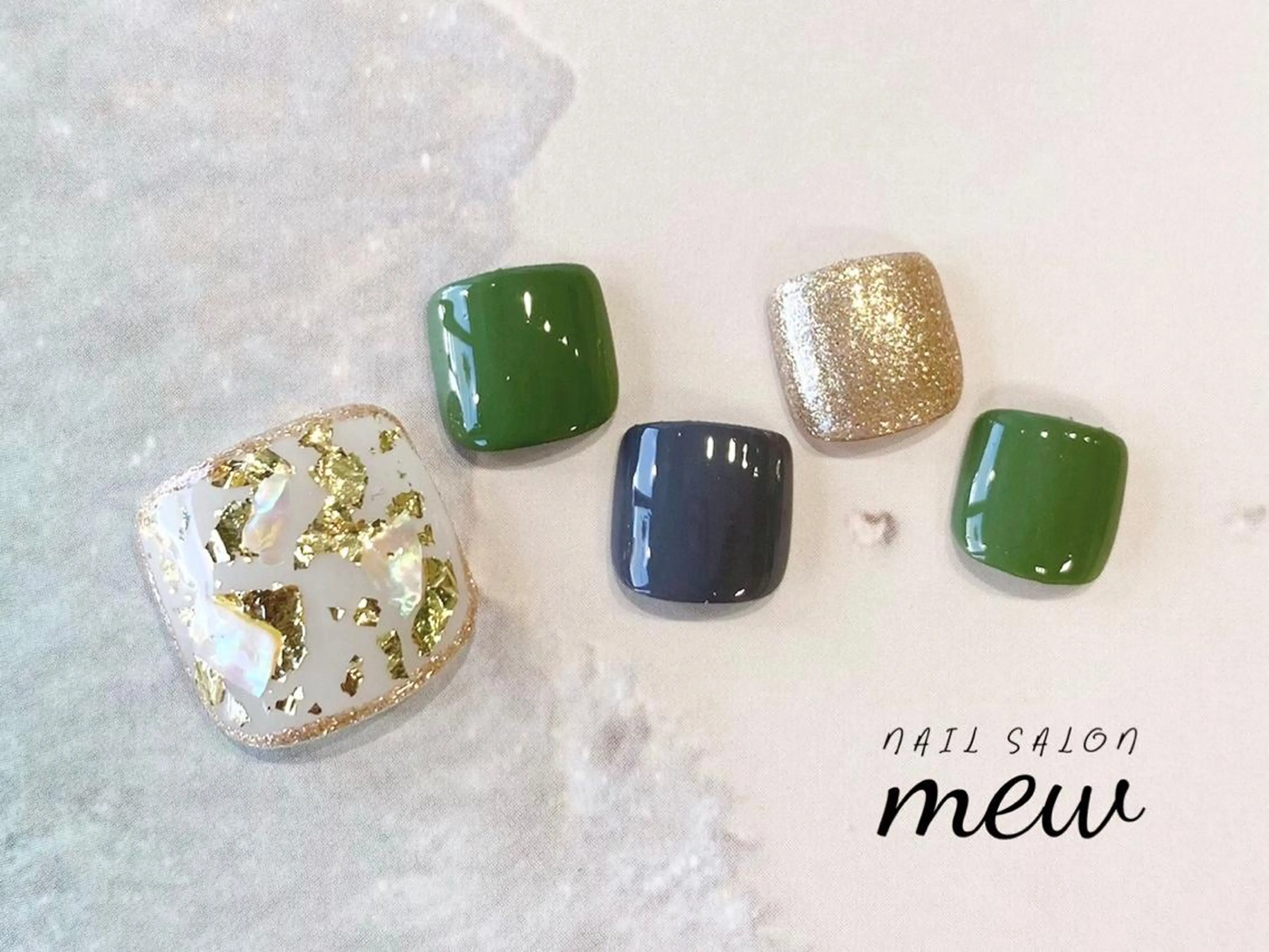 ネイル フットネイル Nail salon mewのネイルデザイン