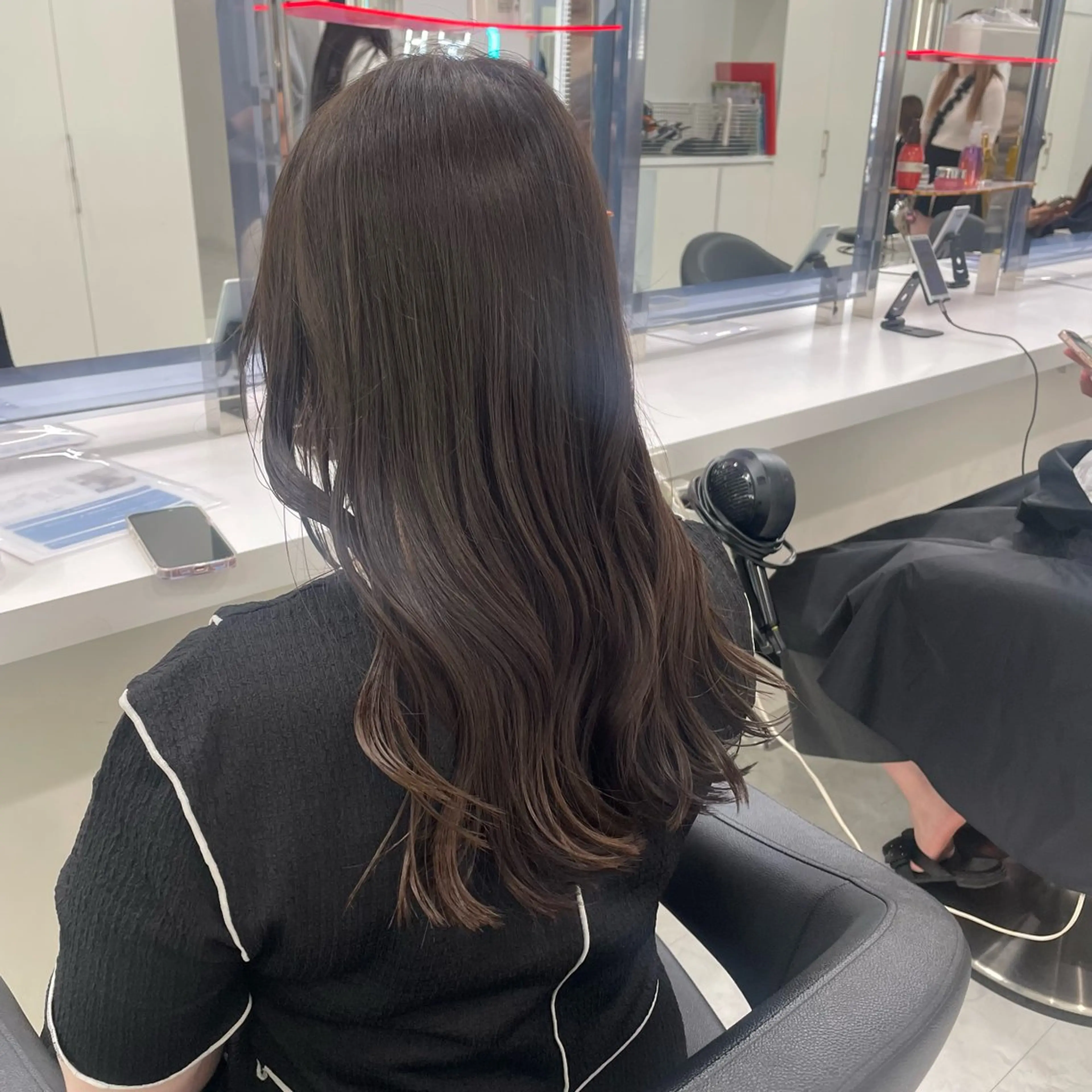 ミディアム 大人っぽ上品🤍韓国 レイヤー🤍ふうがのヘアスタイル