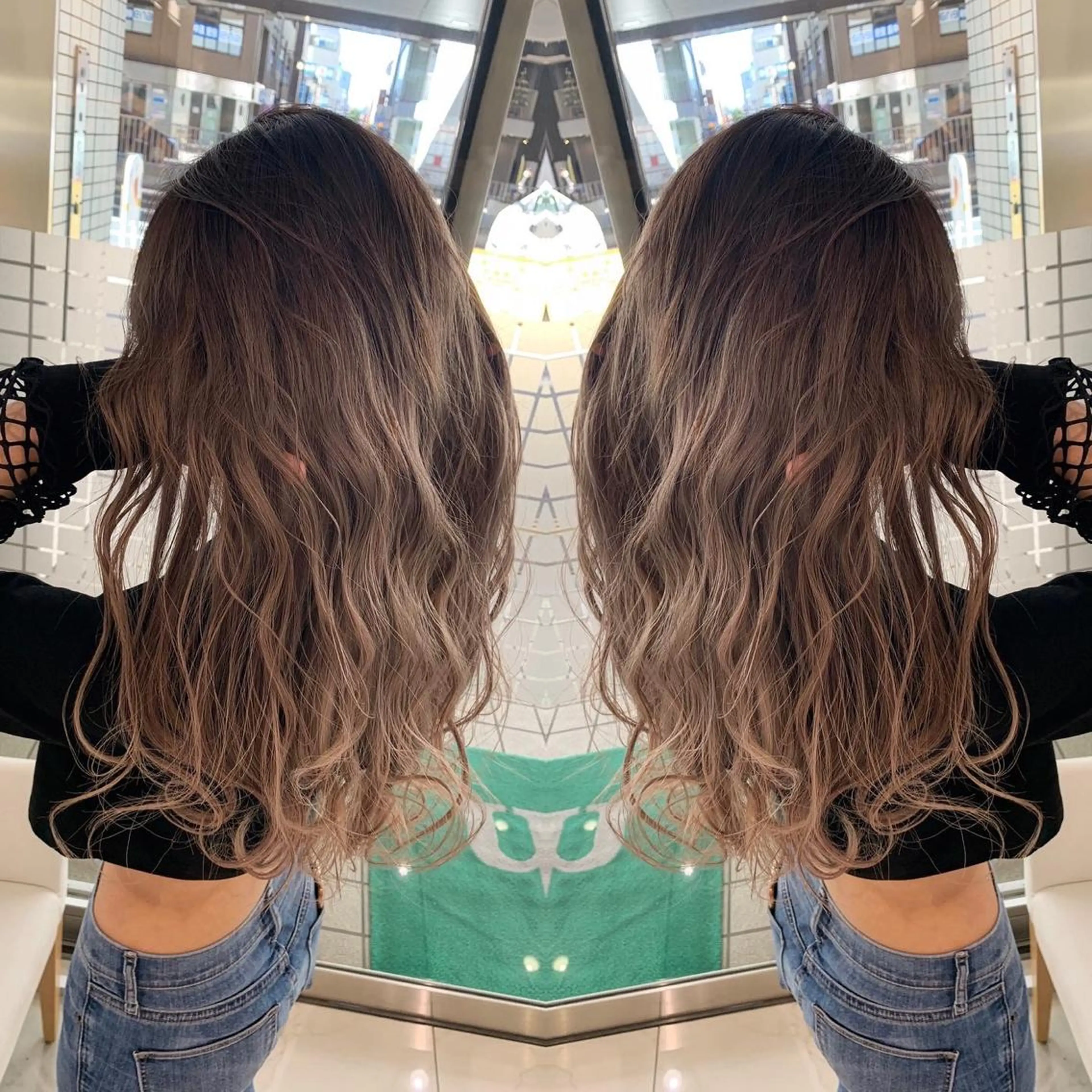 ロング カラー N° jillva ♦️川端裕司♦️のヘアスタイル