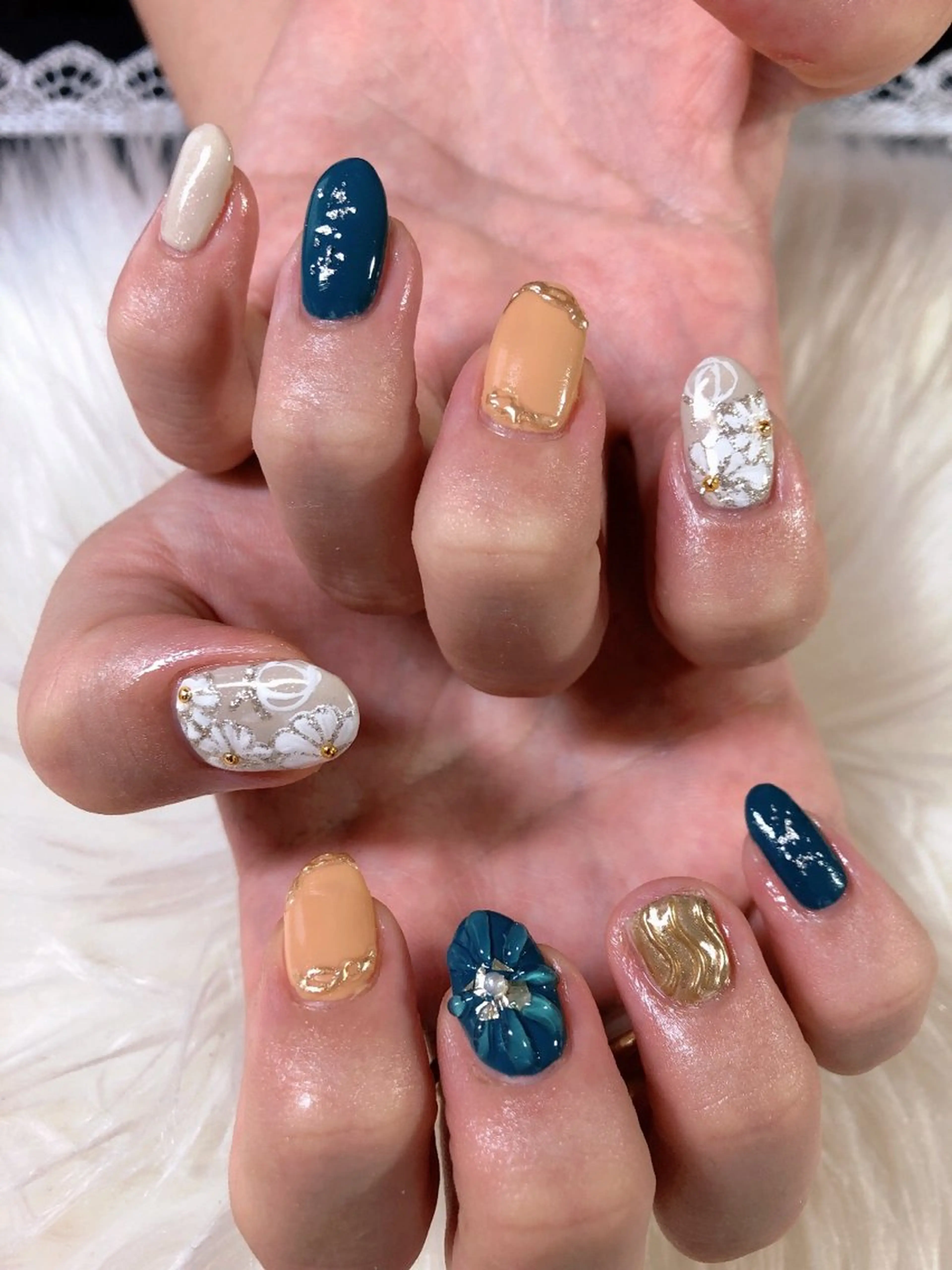 ネイル フラワーネイル miwa ミワのネイルデザイン