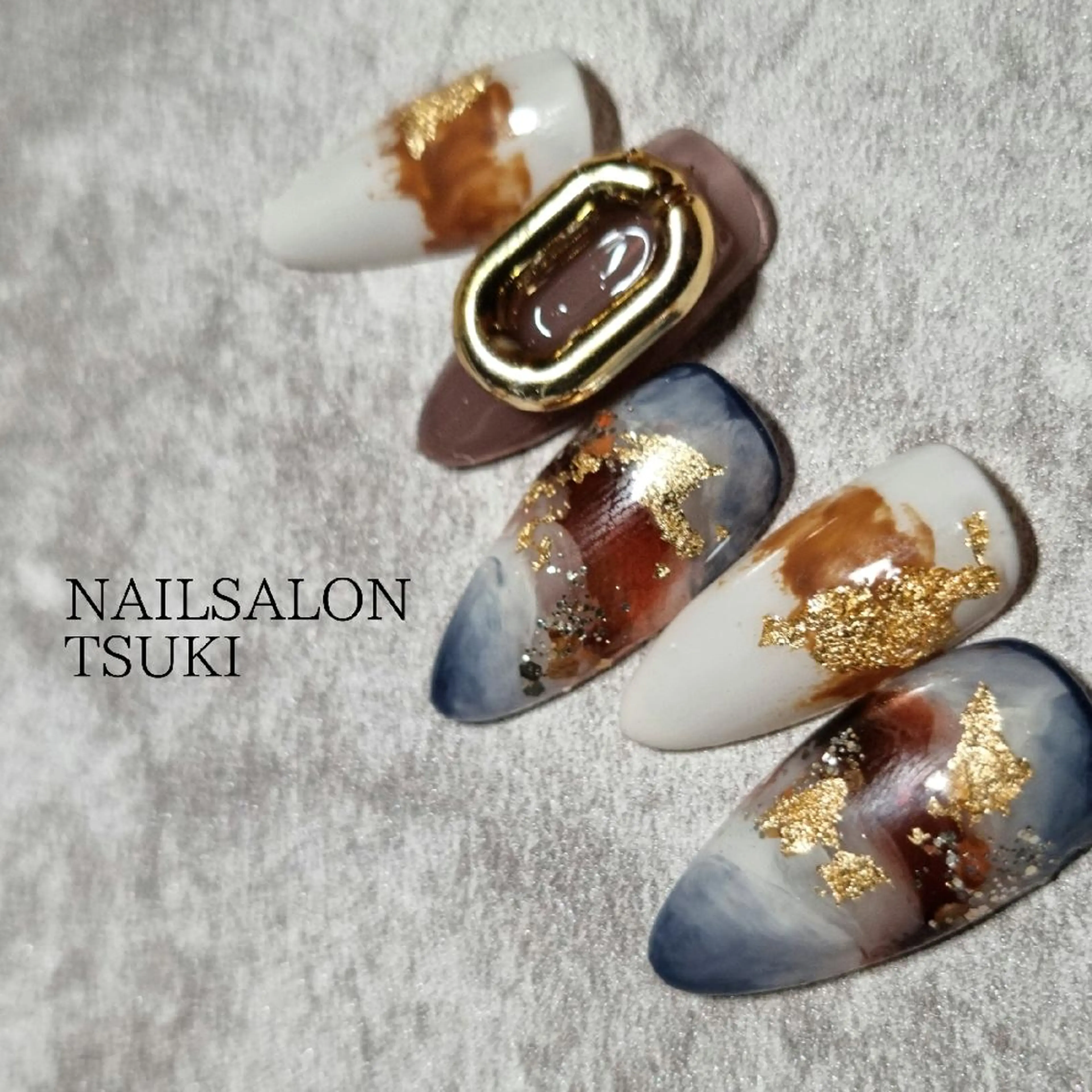 ネイル ニュアンスネイル ハンドネイル Tsuki.所属・Nailsalon Tsuki.のネイルデザイン