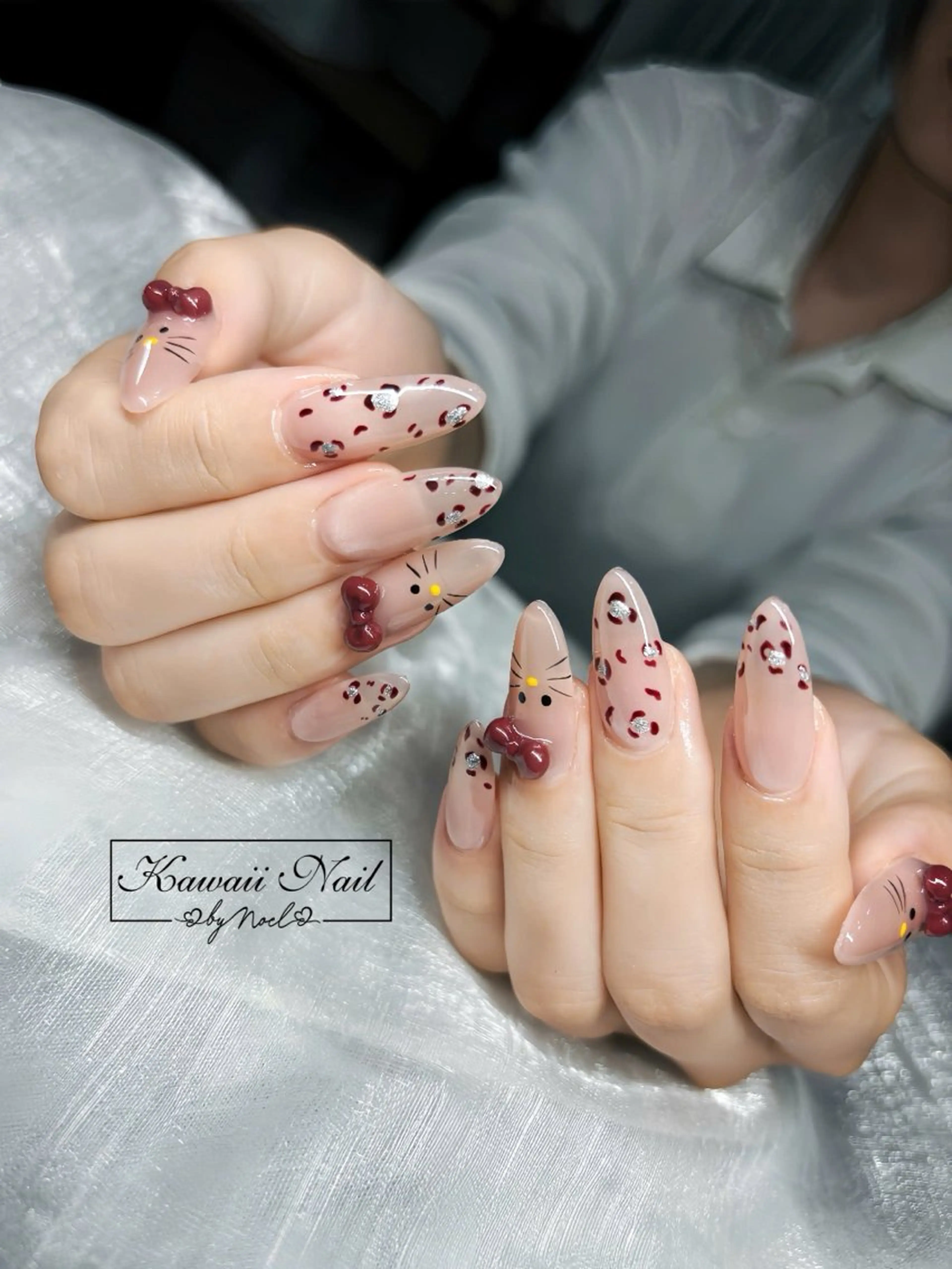 ネイル アートネイル フットネイル フレンチネイル ジェルネイル 韓国ネイル ハンドネイル フットネイル ハンドケア Kawaii Nail Salon所属・Kawaii-jp Tomisatoのネイルデザイン