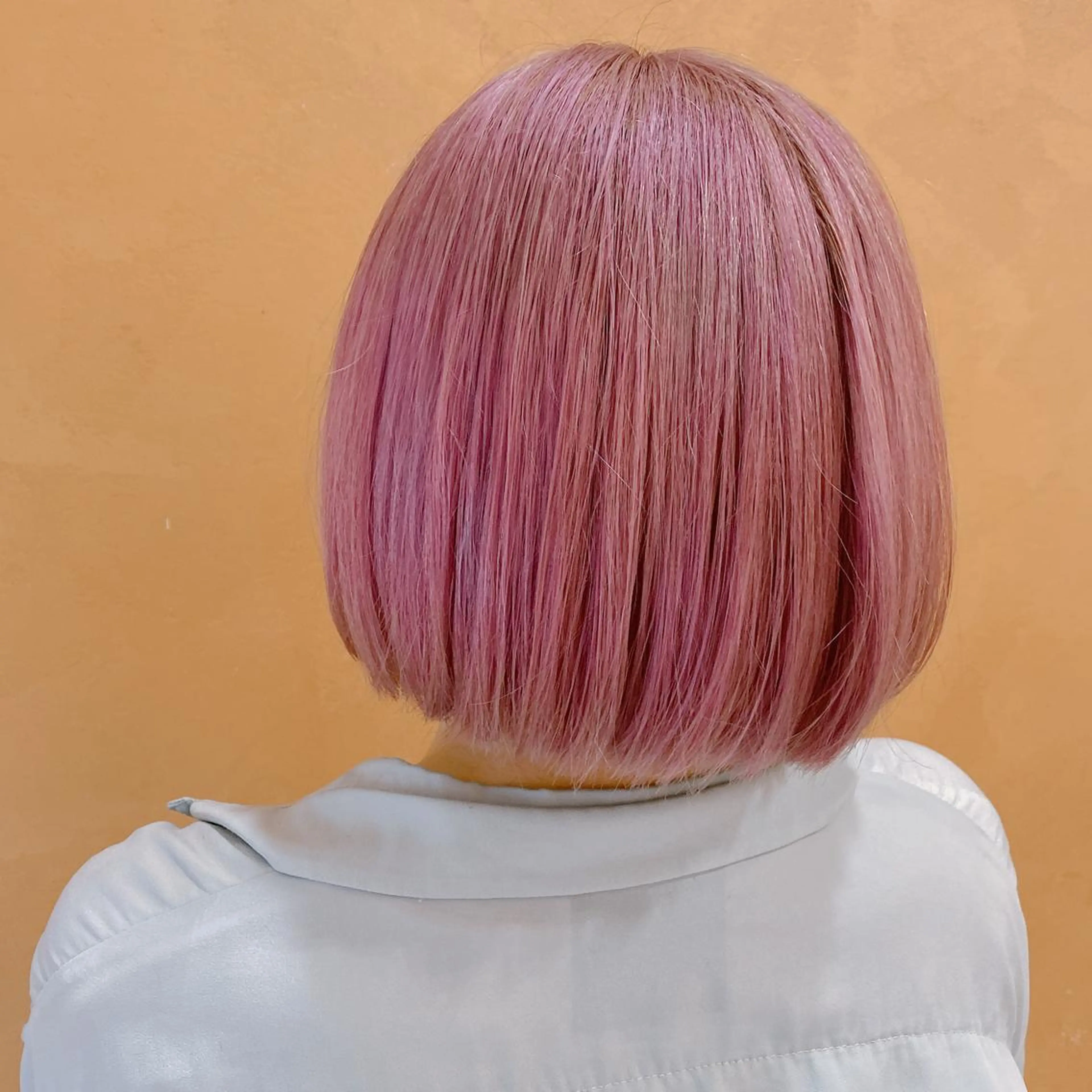 ミディアム ヘアカラー 山口 明日花のヘアスタイル