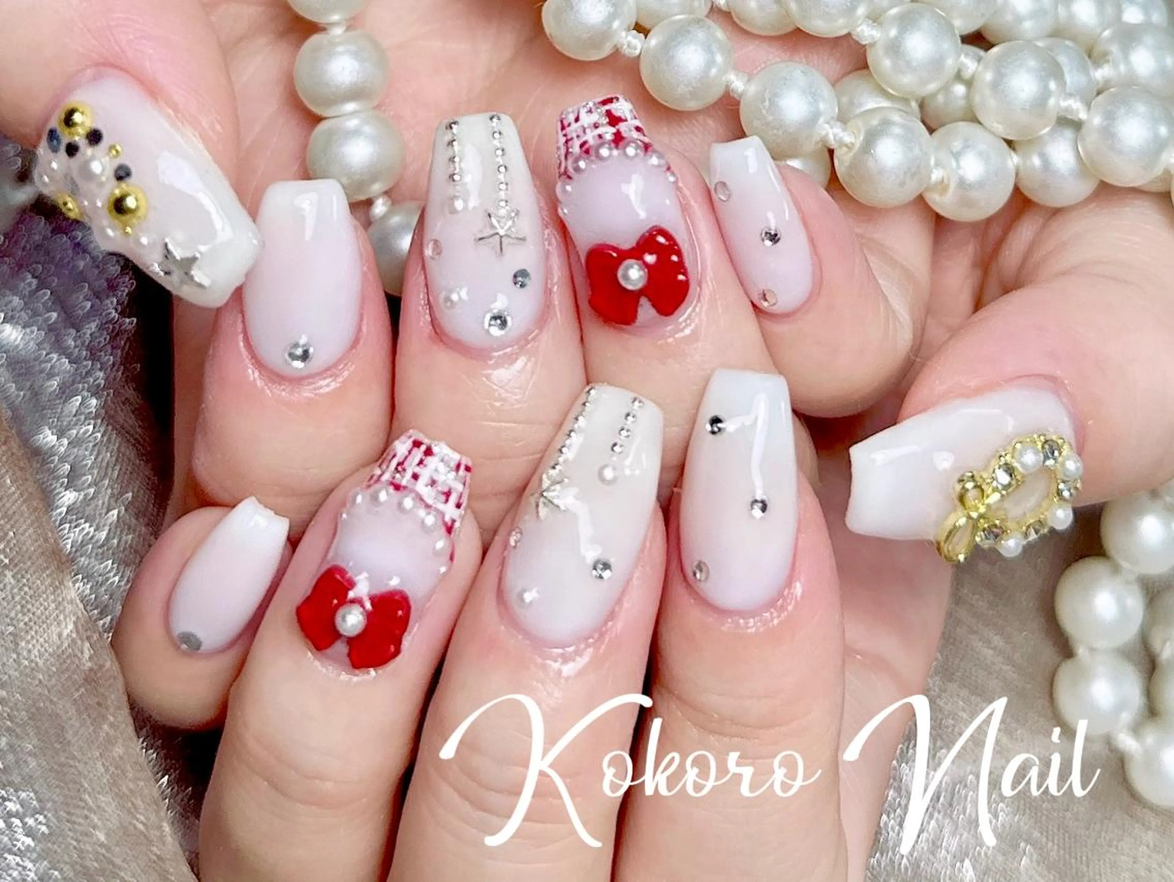 ネイル ハンドネイル 💗KOKORO NAIL💗のネイルデザイン