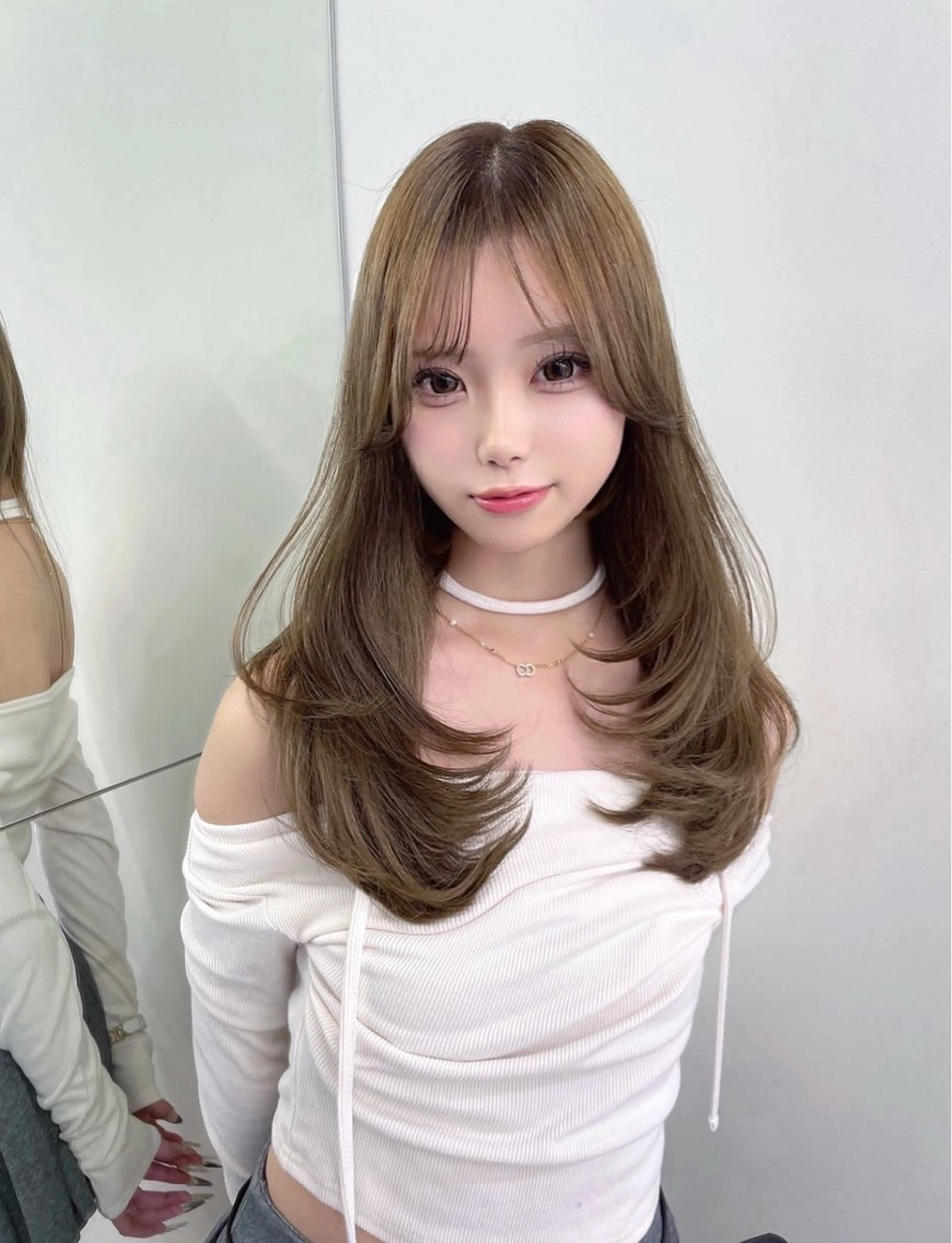 ロング カラー ヘアアレンジ カット ヘアカラー トリートメント 韓国レイヤー/ボブ 髪質改善/TAKAのヘアスタイル