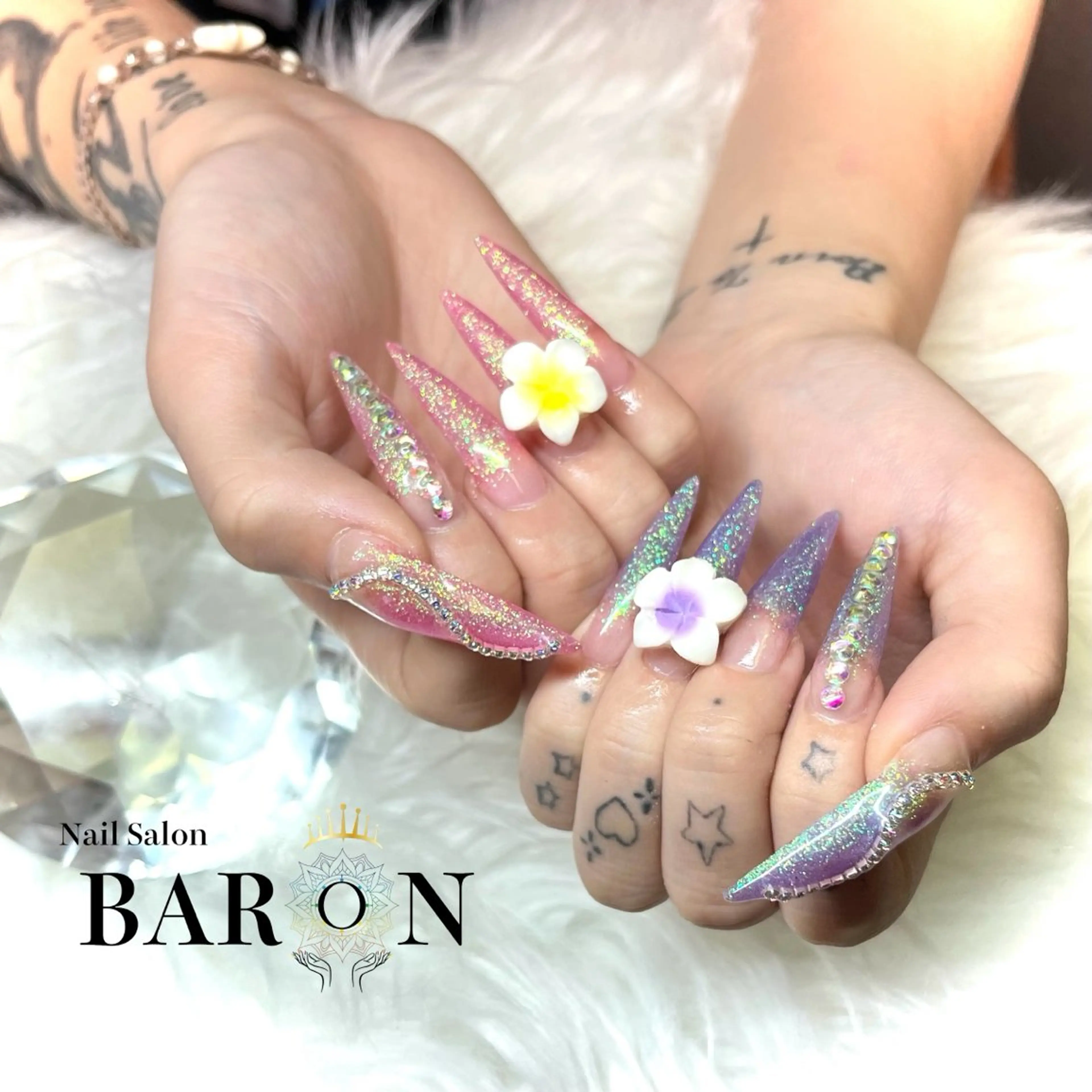 ネイル ハンドネイル 👑BARON👑 NATSUMIのネイルデザイン