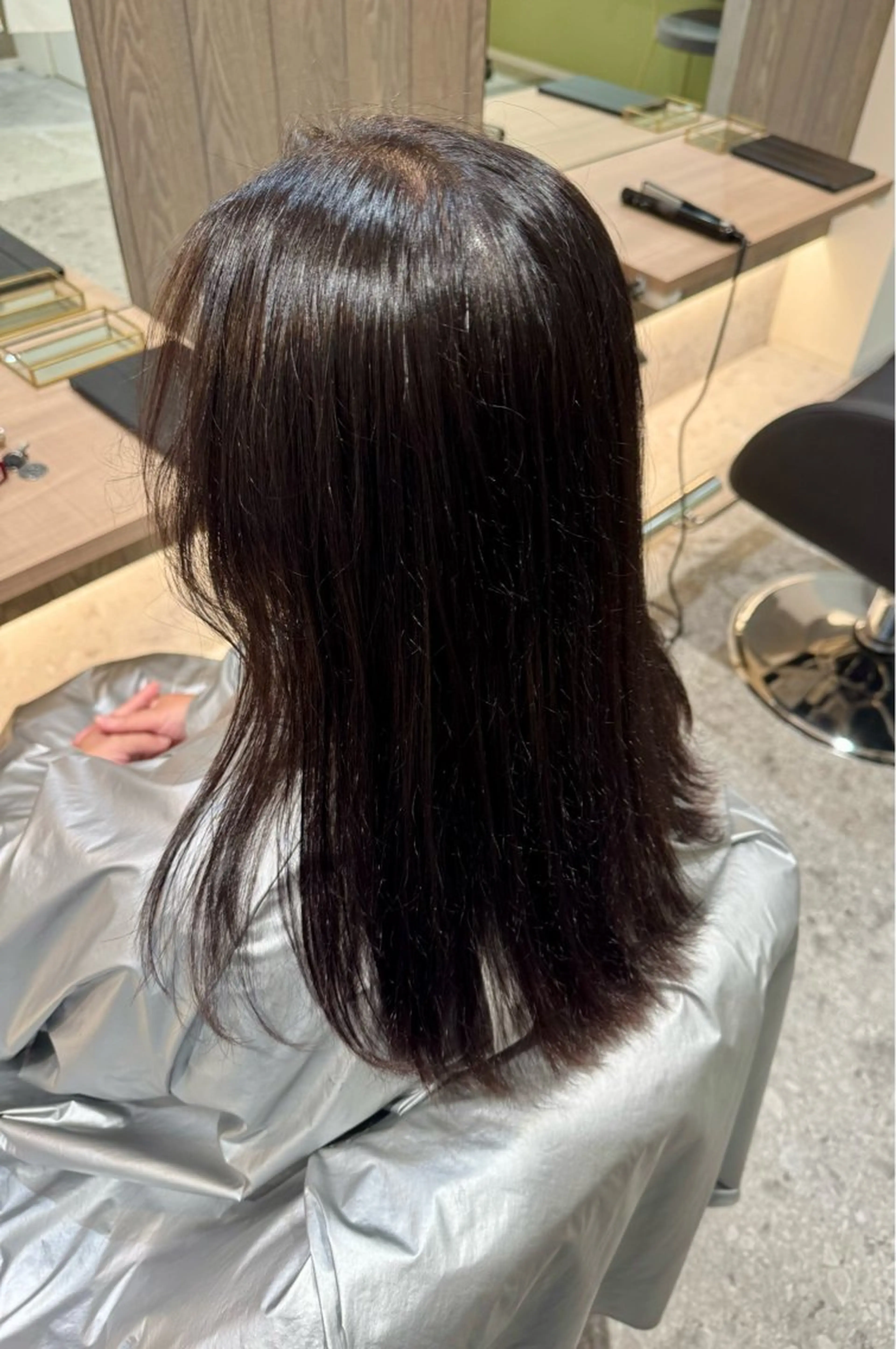 カラー ヘアカラー 中野 瑠星のヘアスタイル
