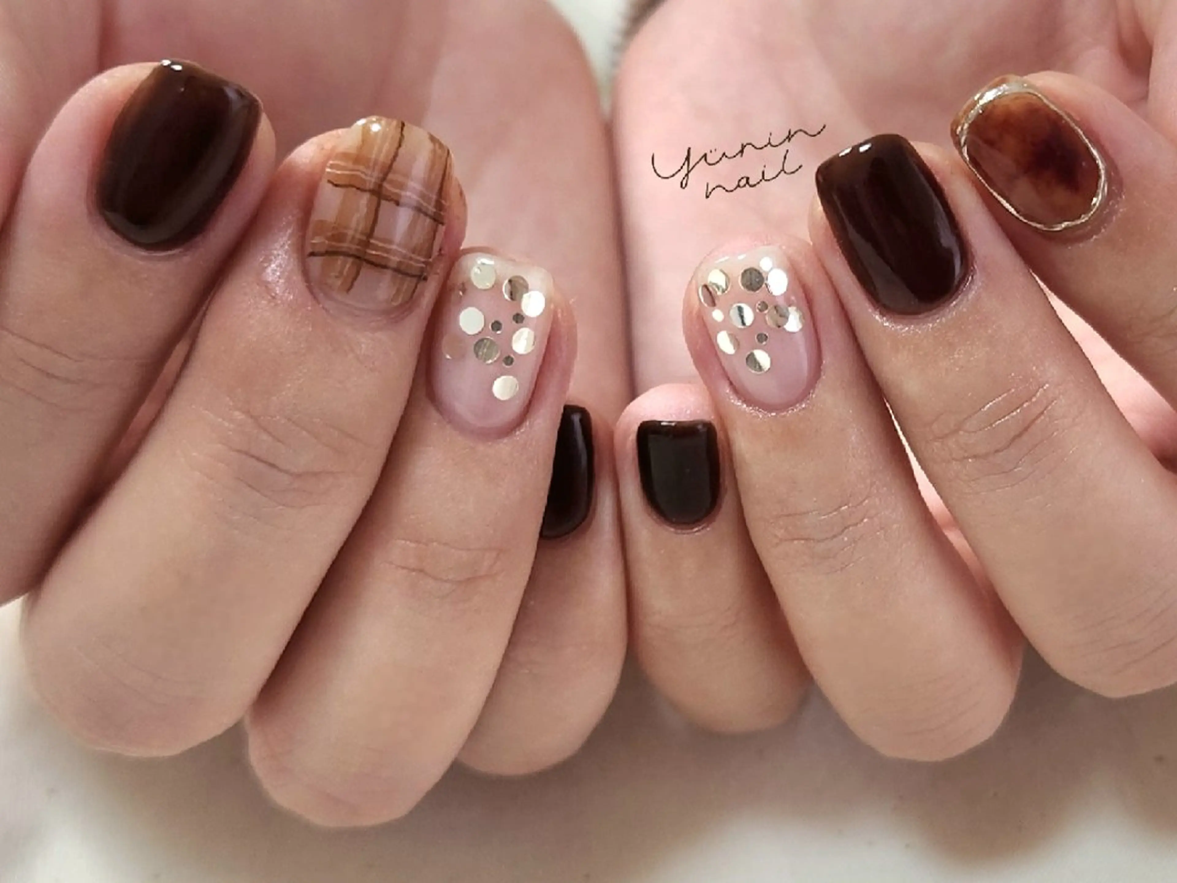 ネイル ハンドネイル ショートネイル専門 yurin nailのネイルデザイン