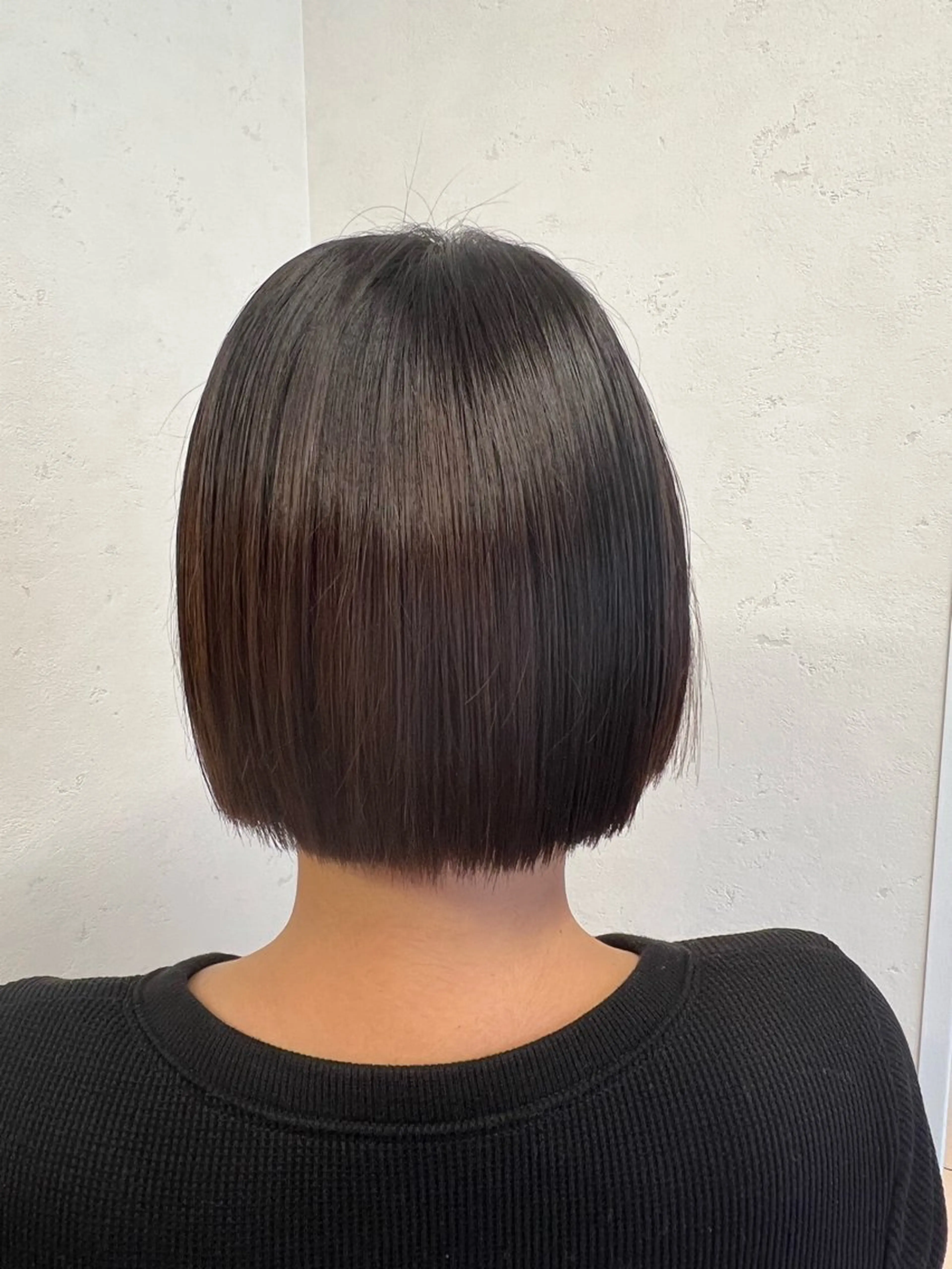 ショート カット ボブ/ウルフ/ 寒色カラー/さちかのヘアスタイル