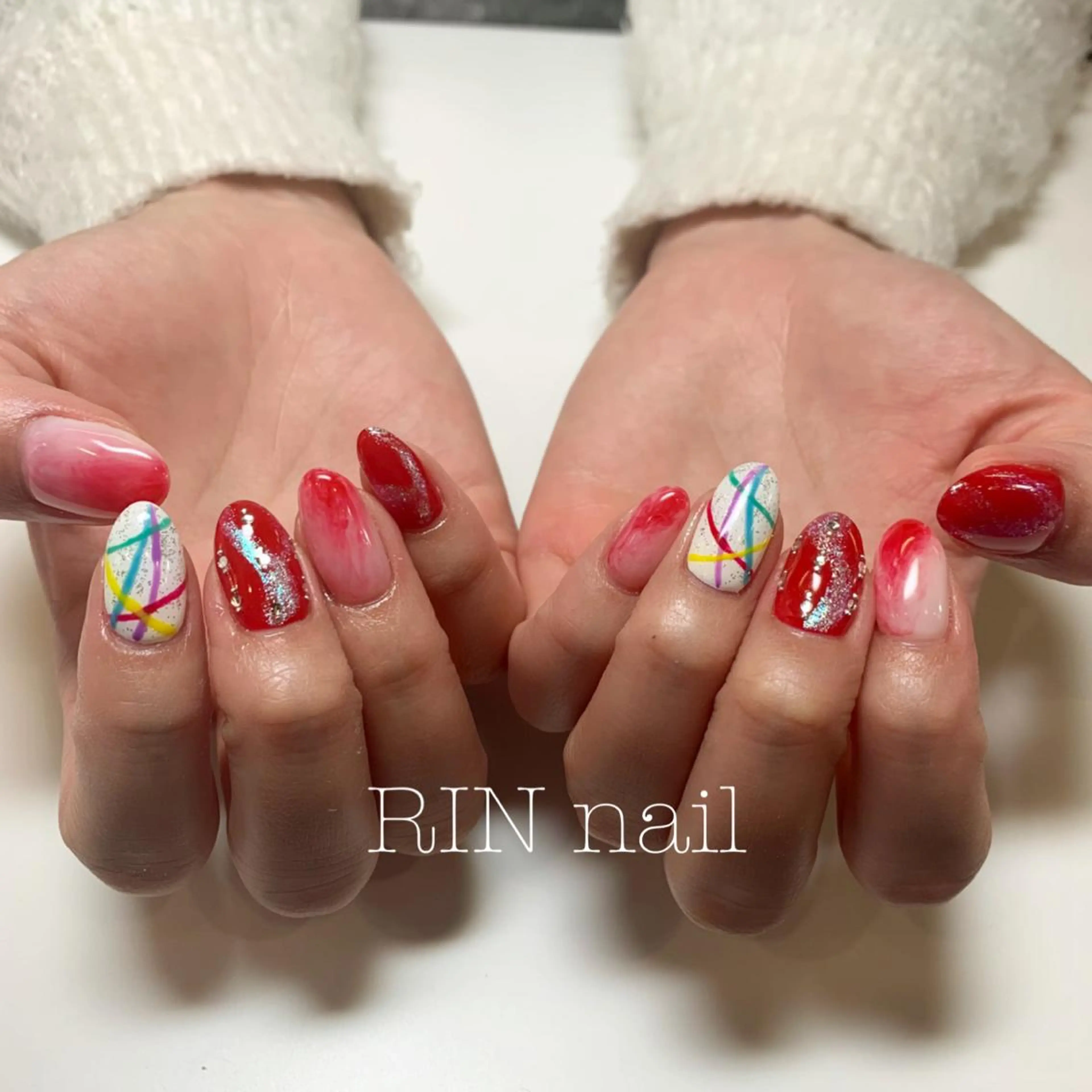 ネイル ハンドネイル ハンドケア RIN HOMEnailのネイルデザイン