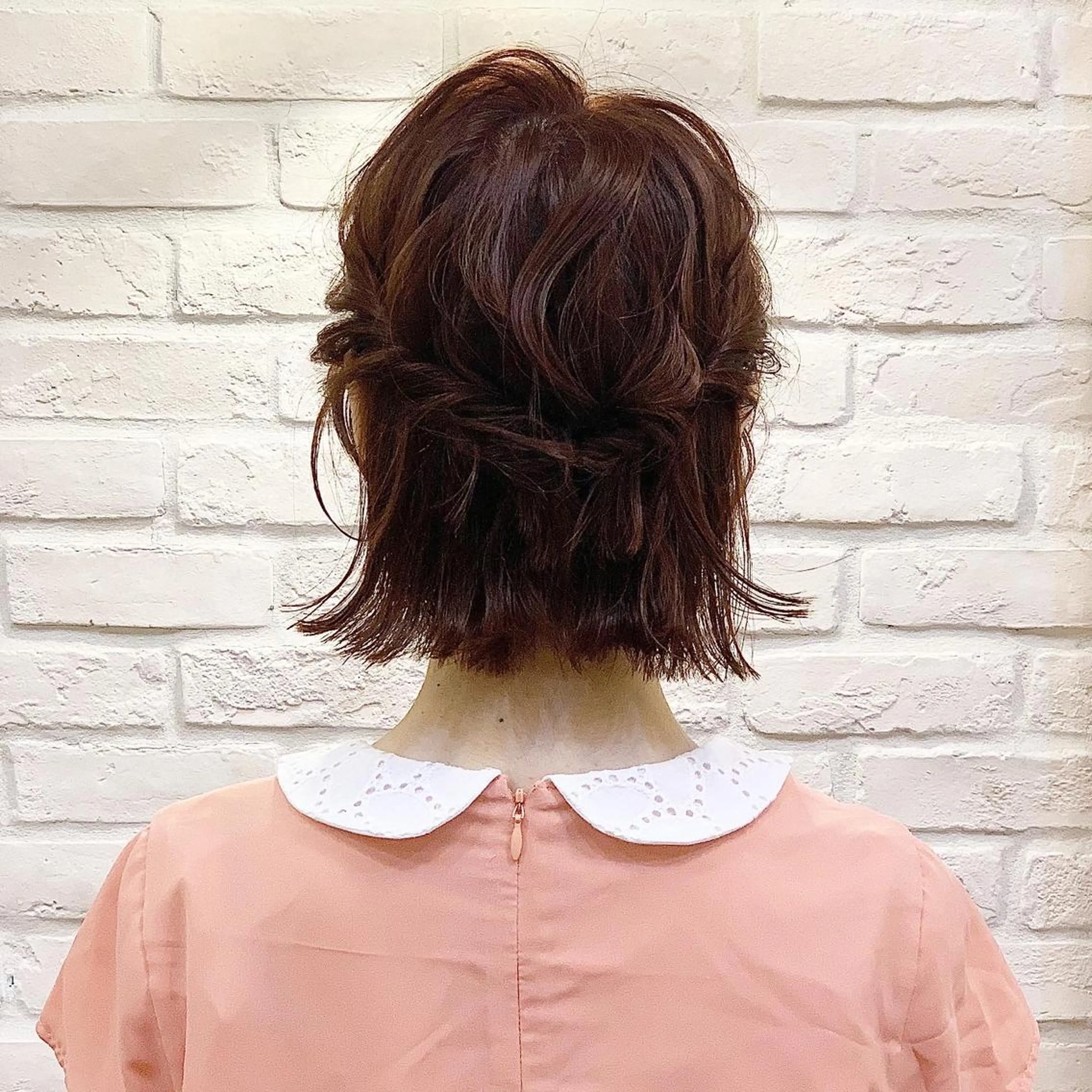 ショート ヘアアレンジ 飯塚 沙衣のヘアスタイル