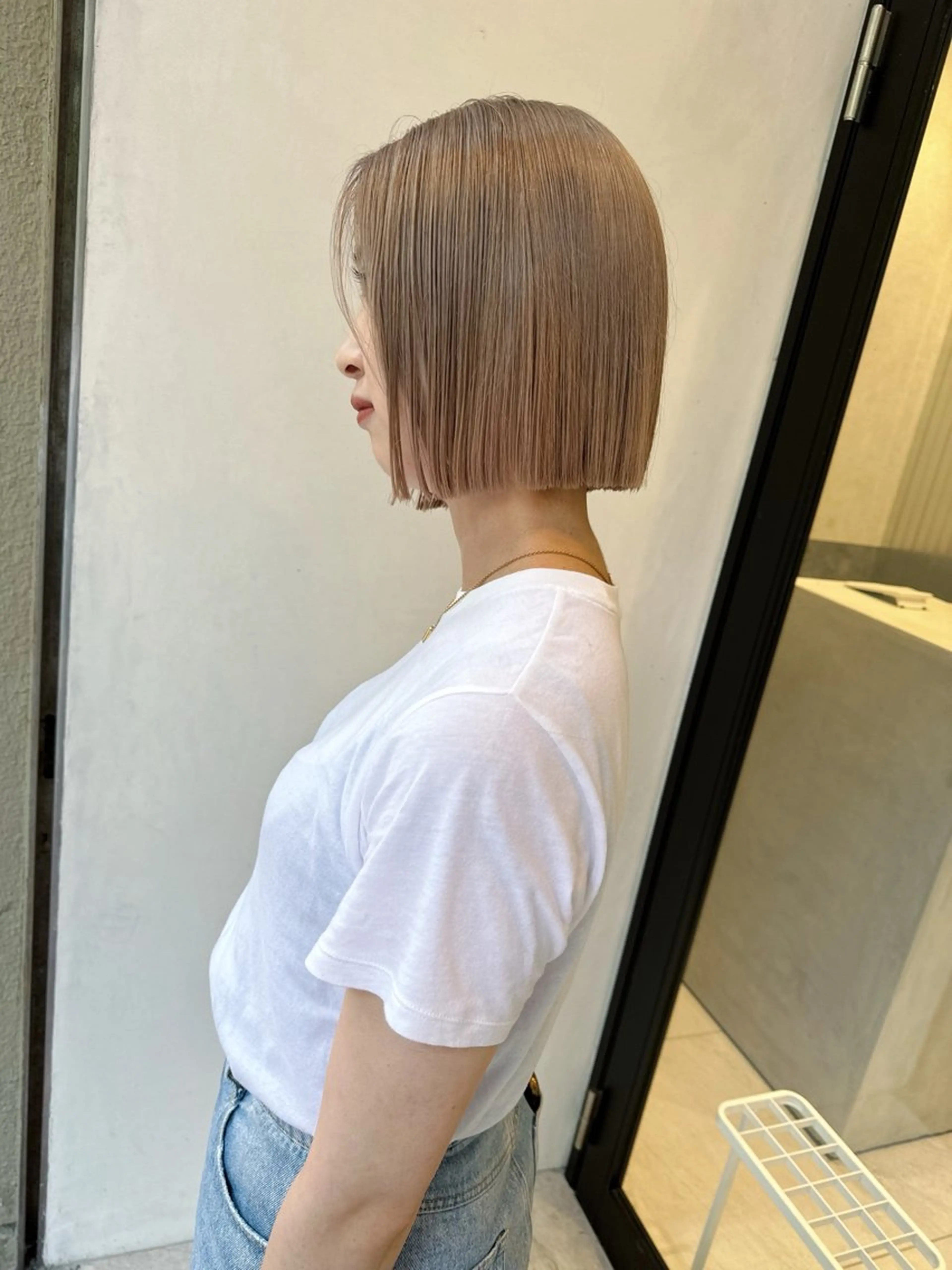 ショート カラー ブリーチ SALOWIN新潟万代店所属・SaKiho 🎀のヘアスタイル