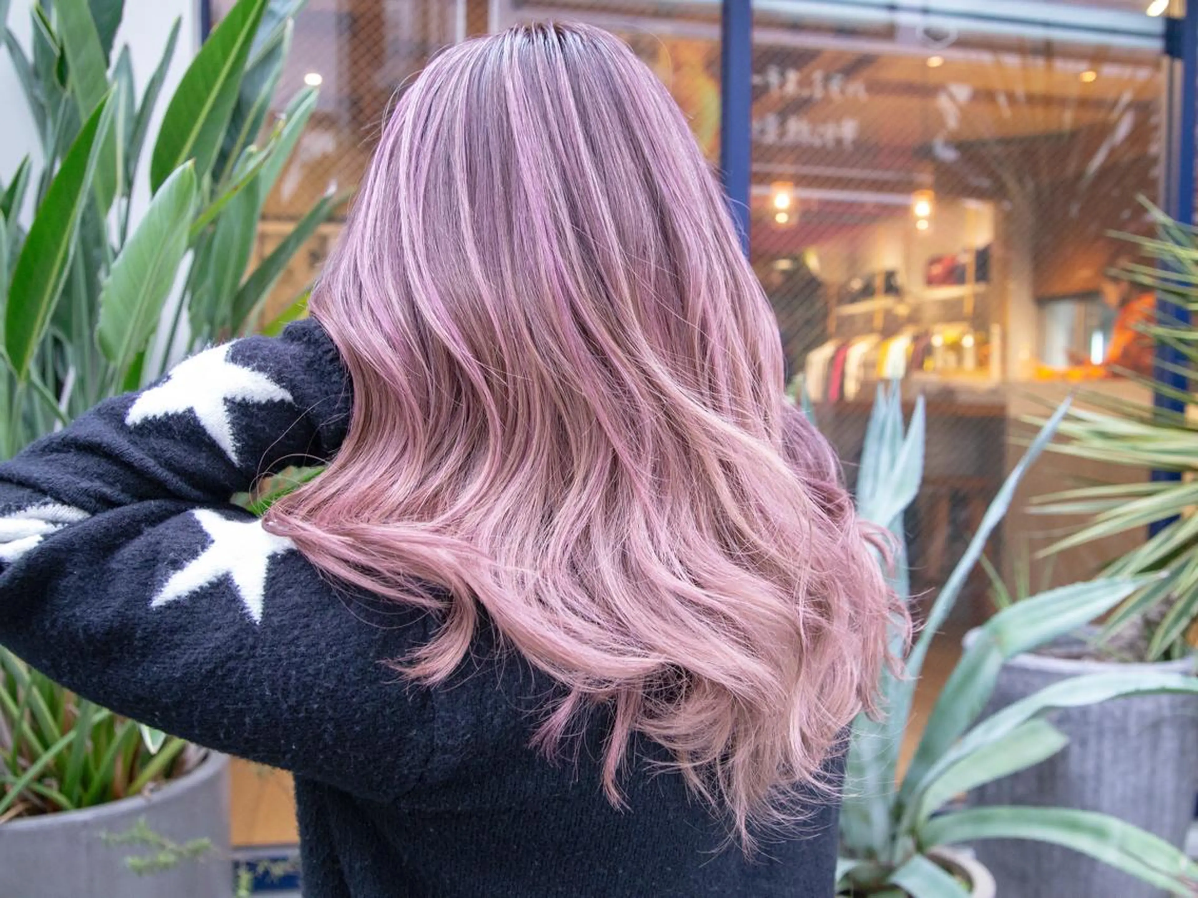 ロング カラー ヘアカラー Re:ta Hair 飯田淳平のヘアスタイル