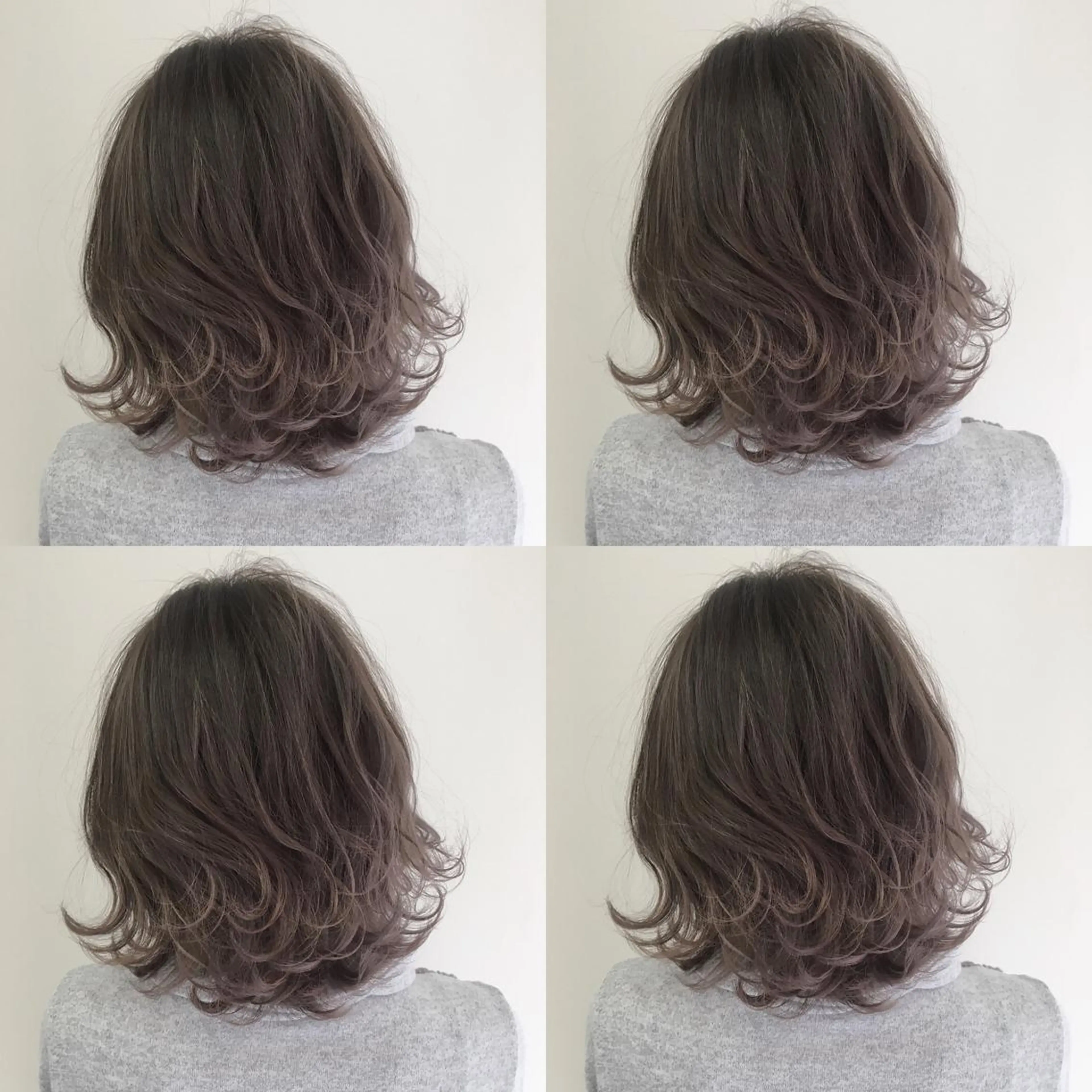 ミディアム カラー HAIR&MAKE.sia所属・心斎橋ボブ 好原良真のヘアスタイル