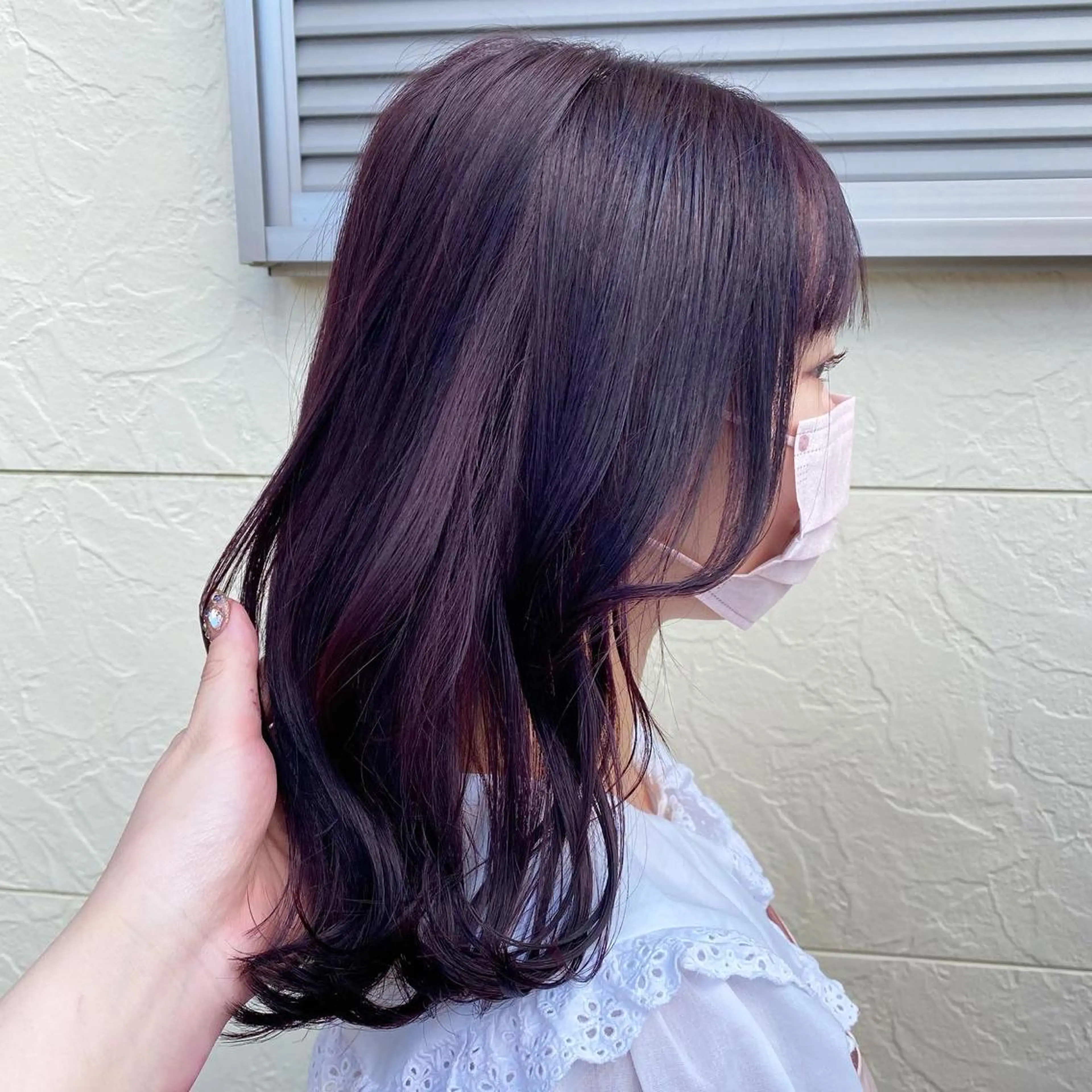 ミディアム カット ヘアカラー トリートメント 枚方 tomee 🦋南部　しほ🦋のヘアスタイル
