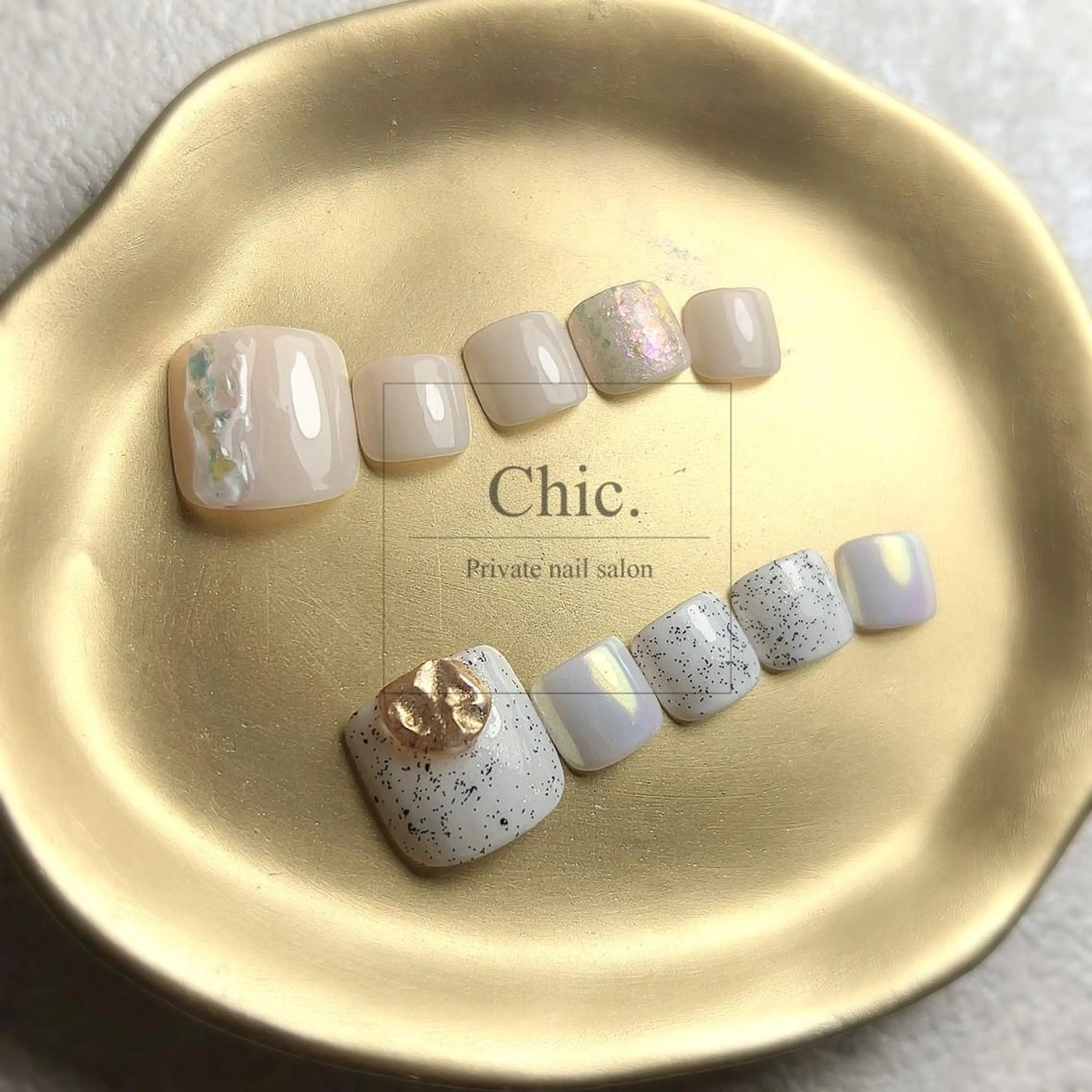 ネイル フットネイル Chic. nailのネイルデザイン