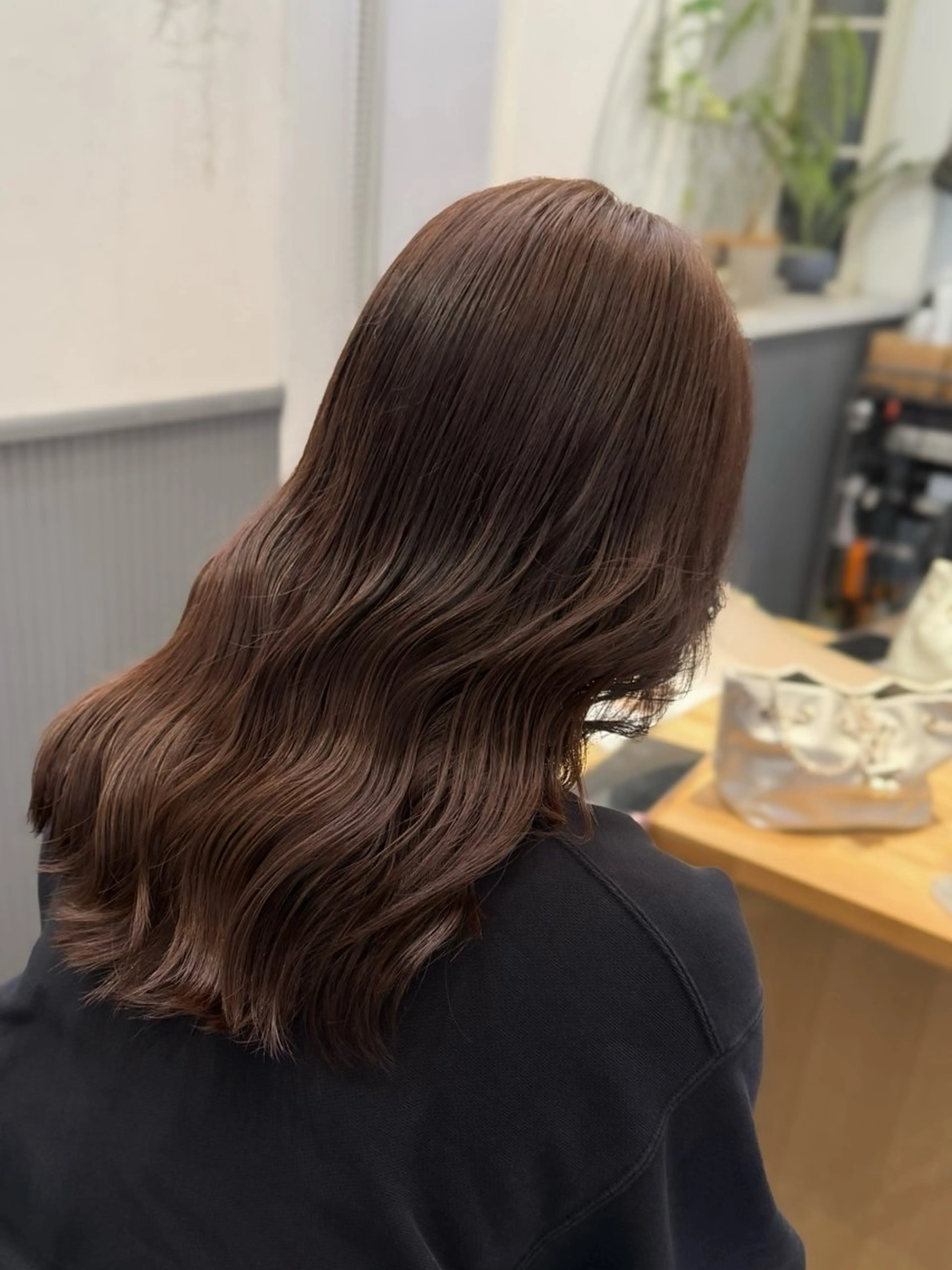 ロング カラー カット ヘアカラー トリートメント こもり なおやのヘアスタイル