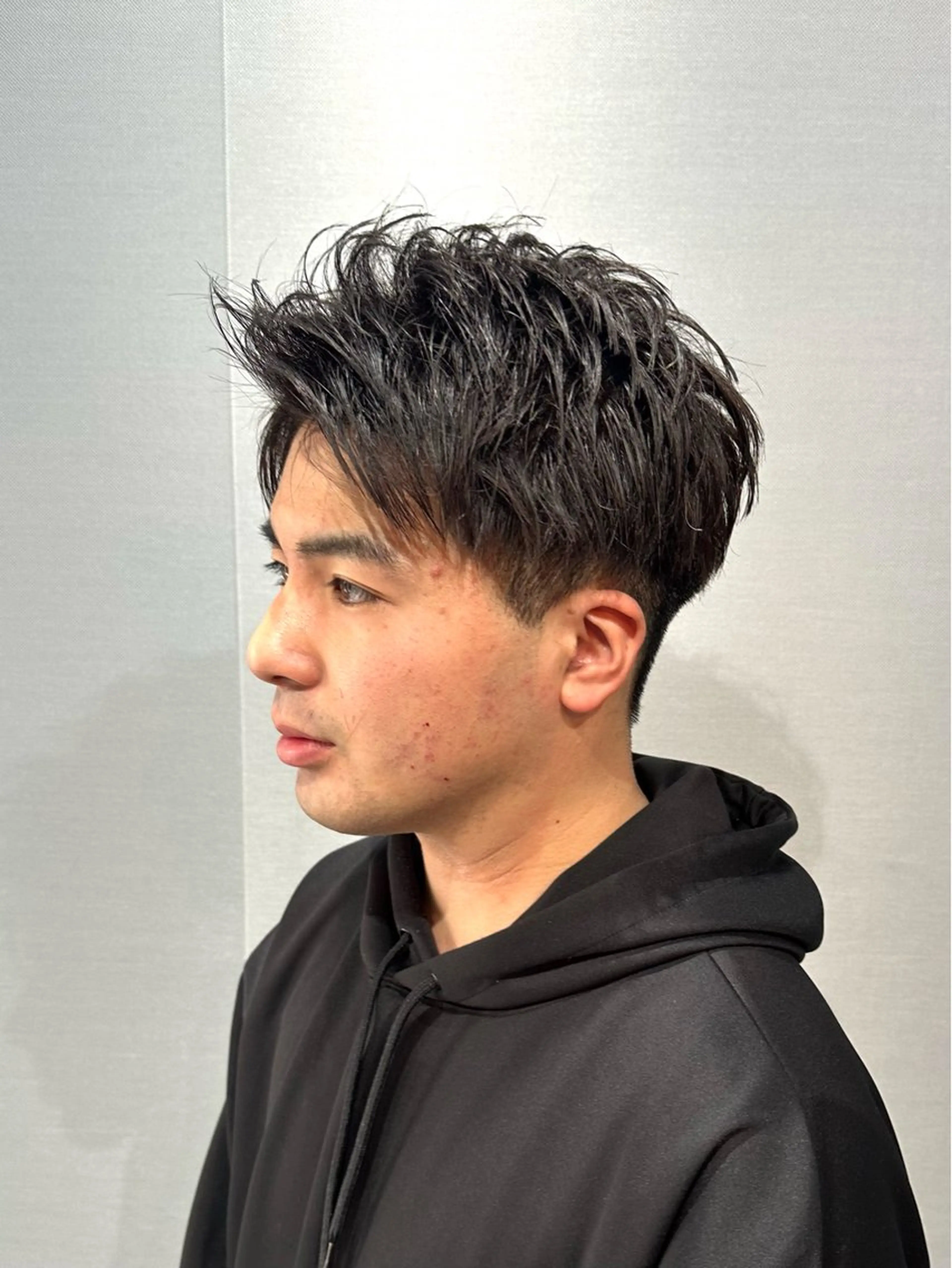 ショート メンズ メンズ就活ヘア ショートヘア カット 楽で簡単に決まる メンズヘア💥曽我尾のヘアスタイル