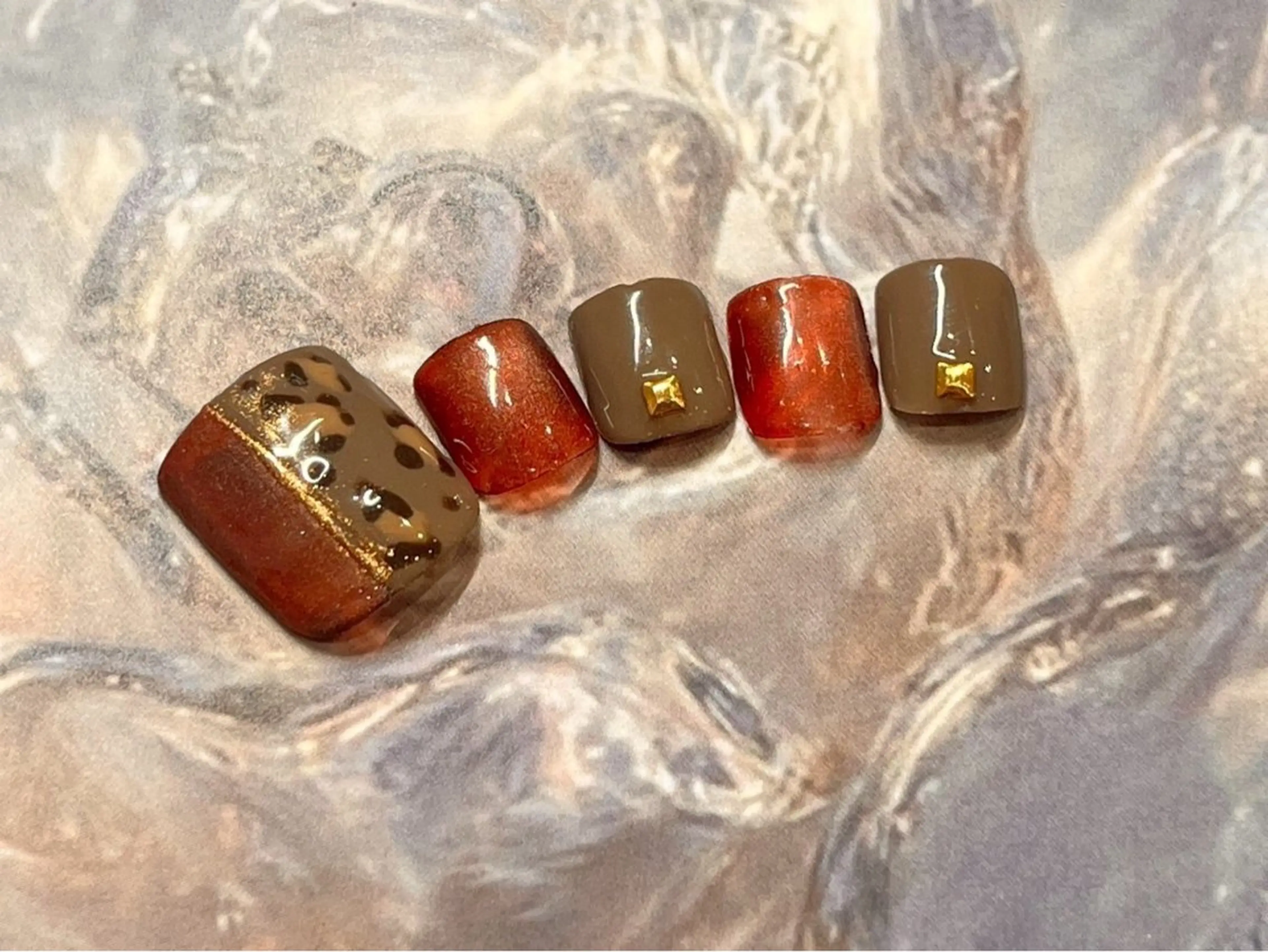 ★定額フットネイル★ソフトジェルオフ無料＞ ¥8500コースの写真