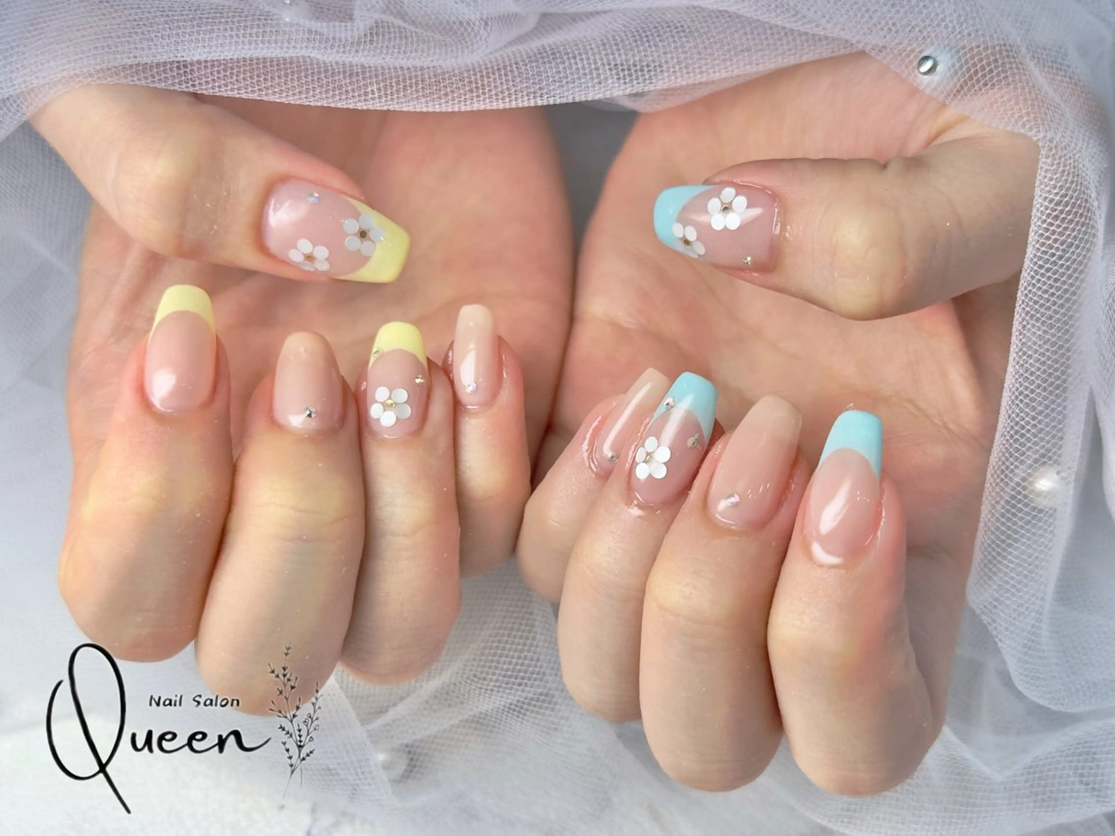 ネイル ハンドネイル Queennail 北堀江AYAのネイルデザイン