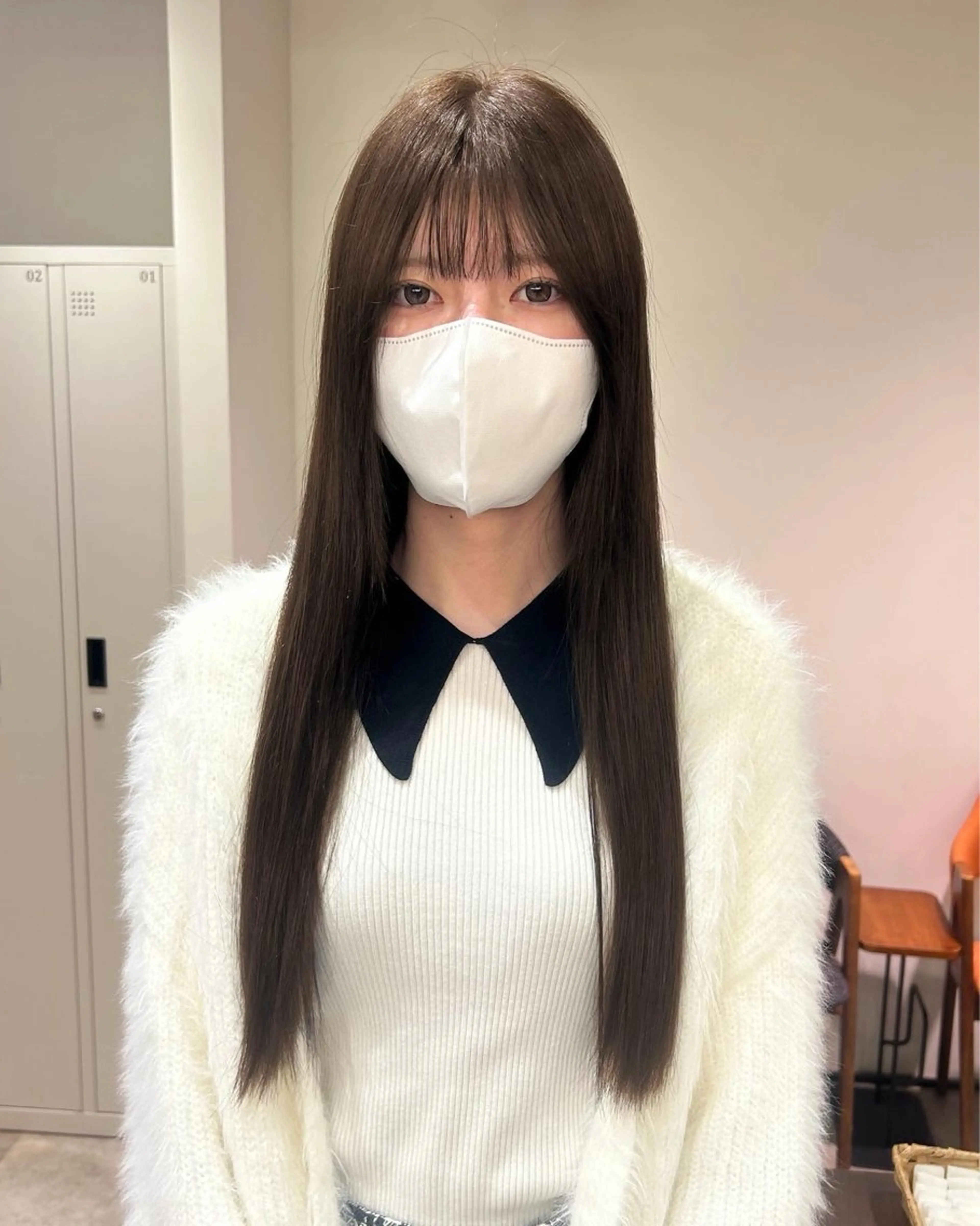 ロング ヘアカラー 暖色🧶／ヒロサワ イロハ🤍のヘアスタイル