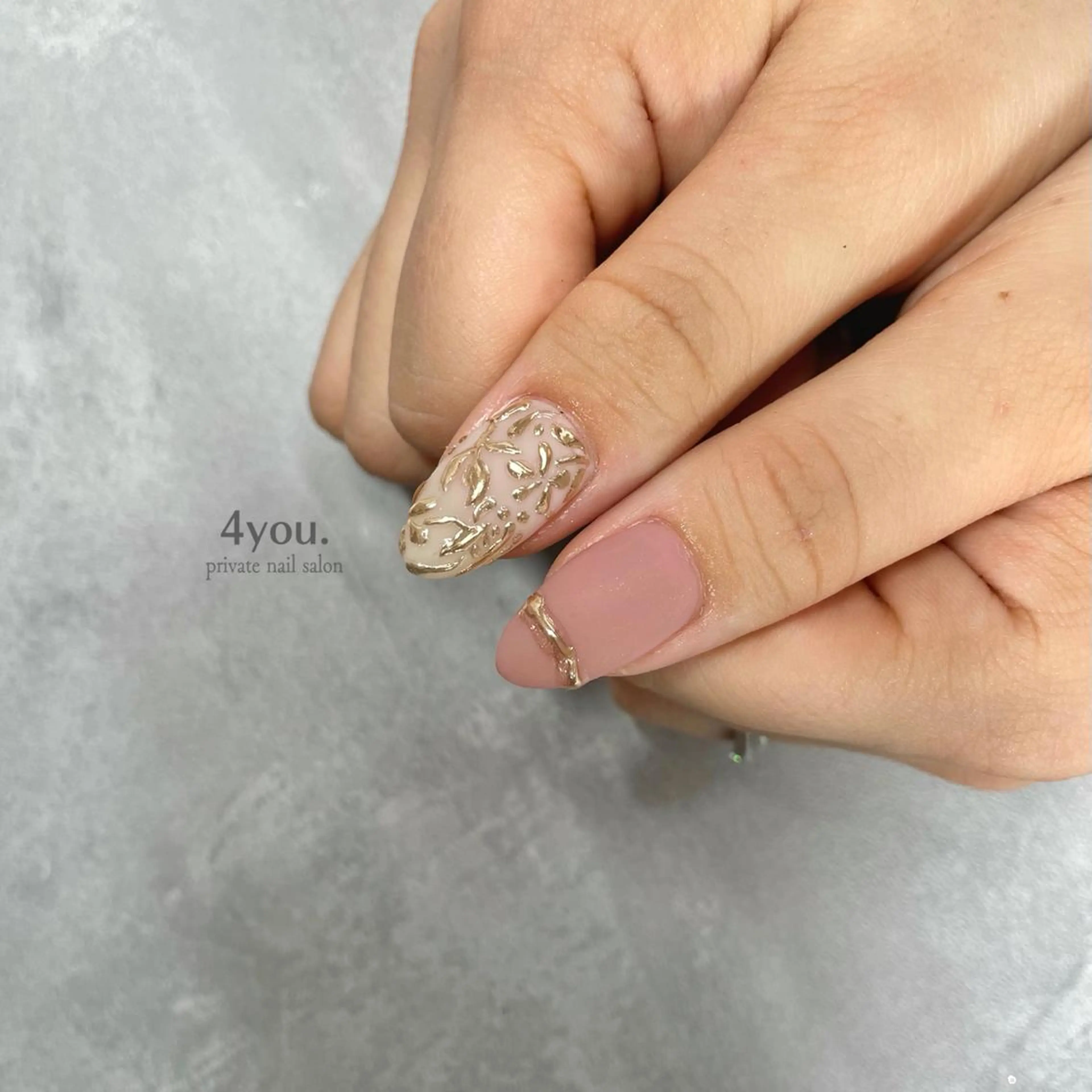 ネイル nail salon ４ｙｏｕ．のネイルデザイン