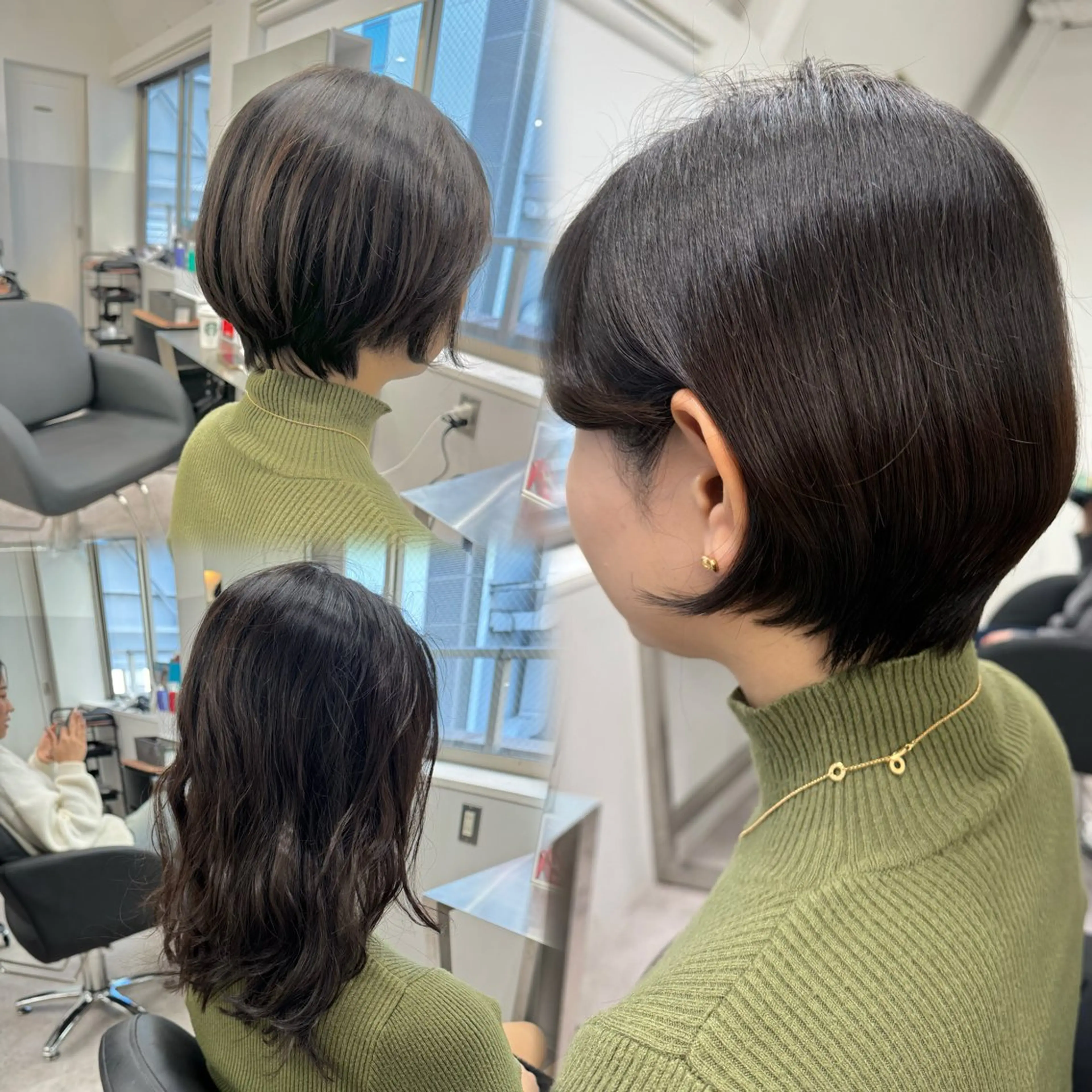 ショート 🍎リンゴ 髪質改善🍎のヘアスタイル
