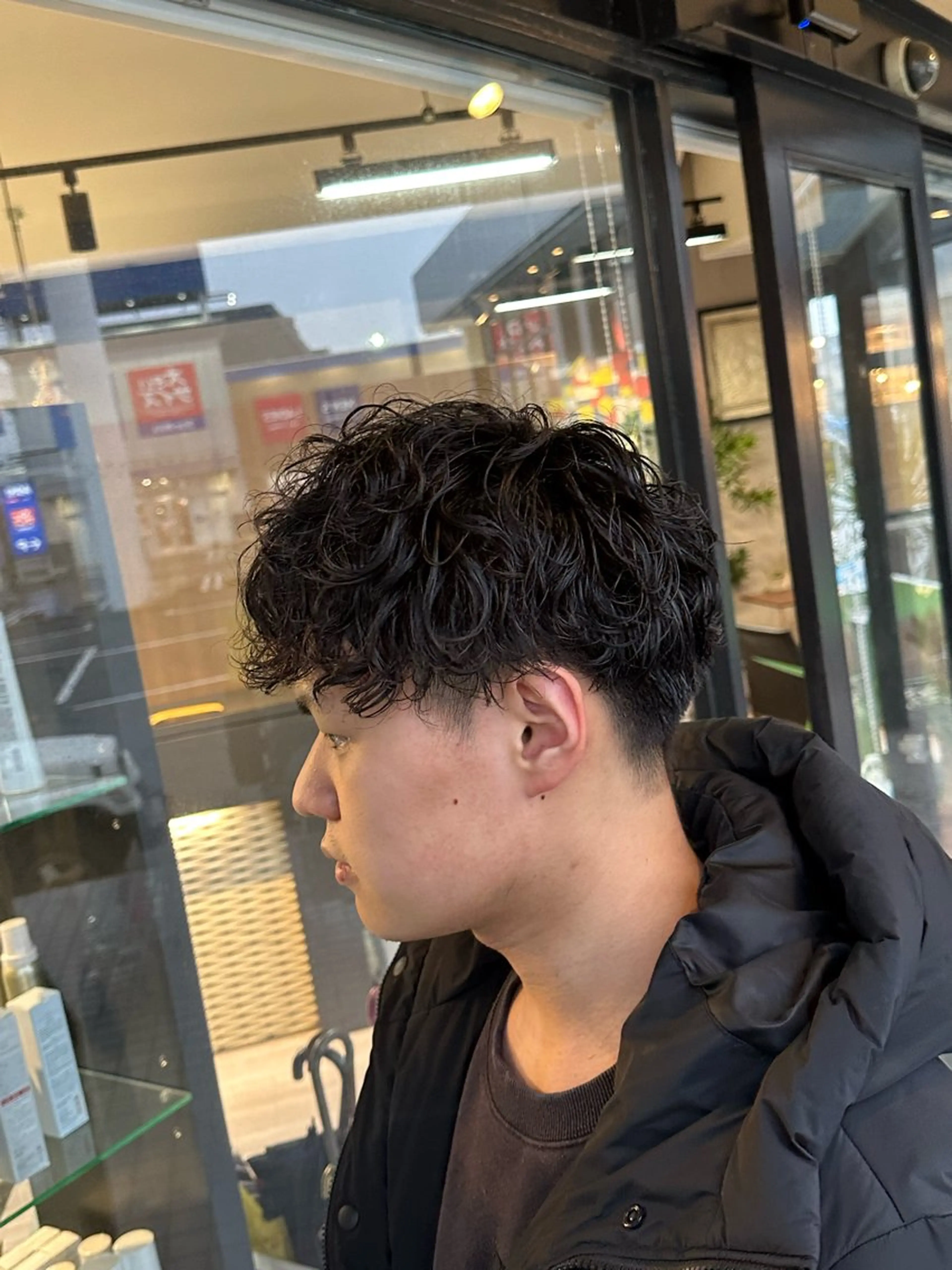 パーマ メンズ メンズパーマ arika オケシ　リョウダイのヘアスタイル