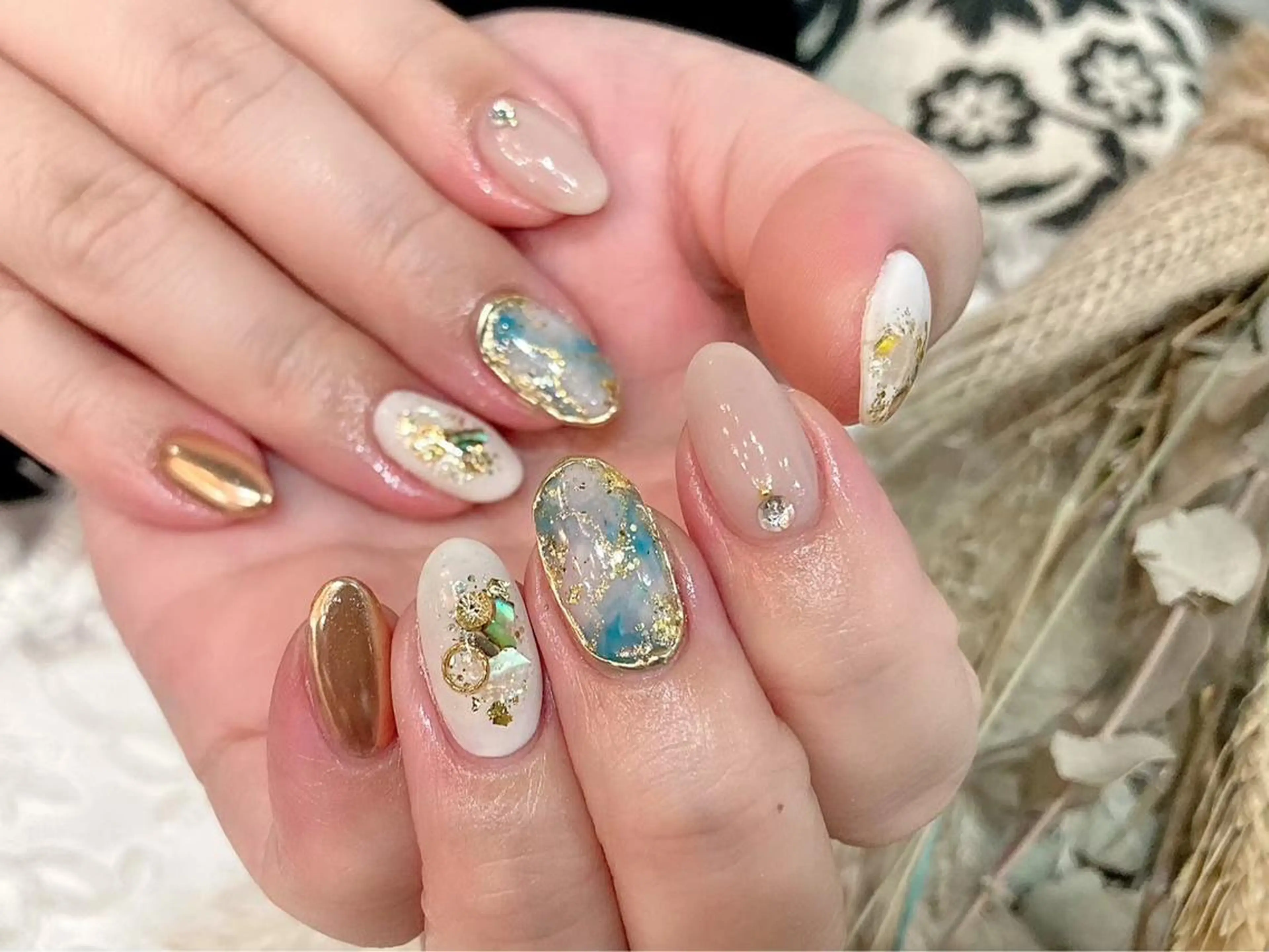 ネイル ハンドネイル ハンドケア nailsalon mintのネイルデザイン