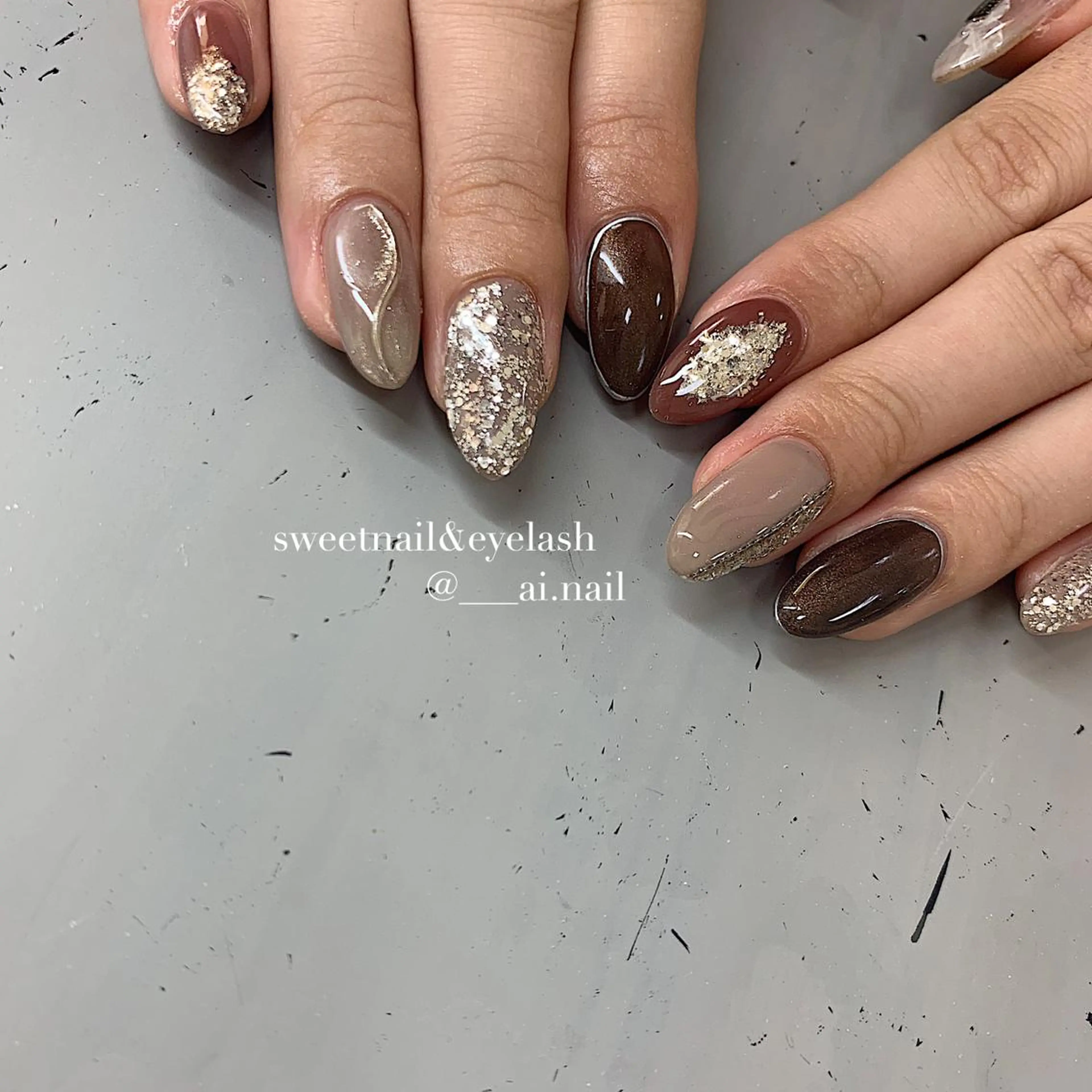 ネイル 🍃伏見 / soL nail / aiのネイルデザイン